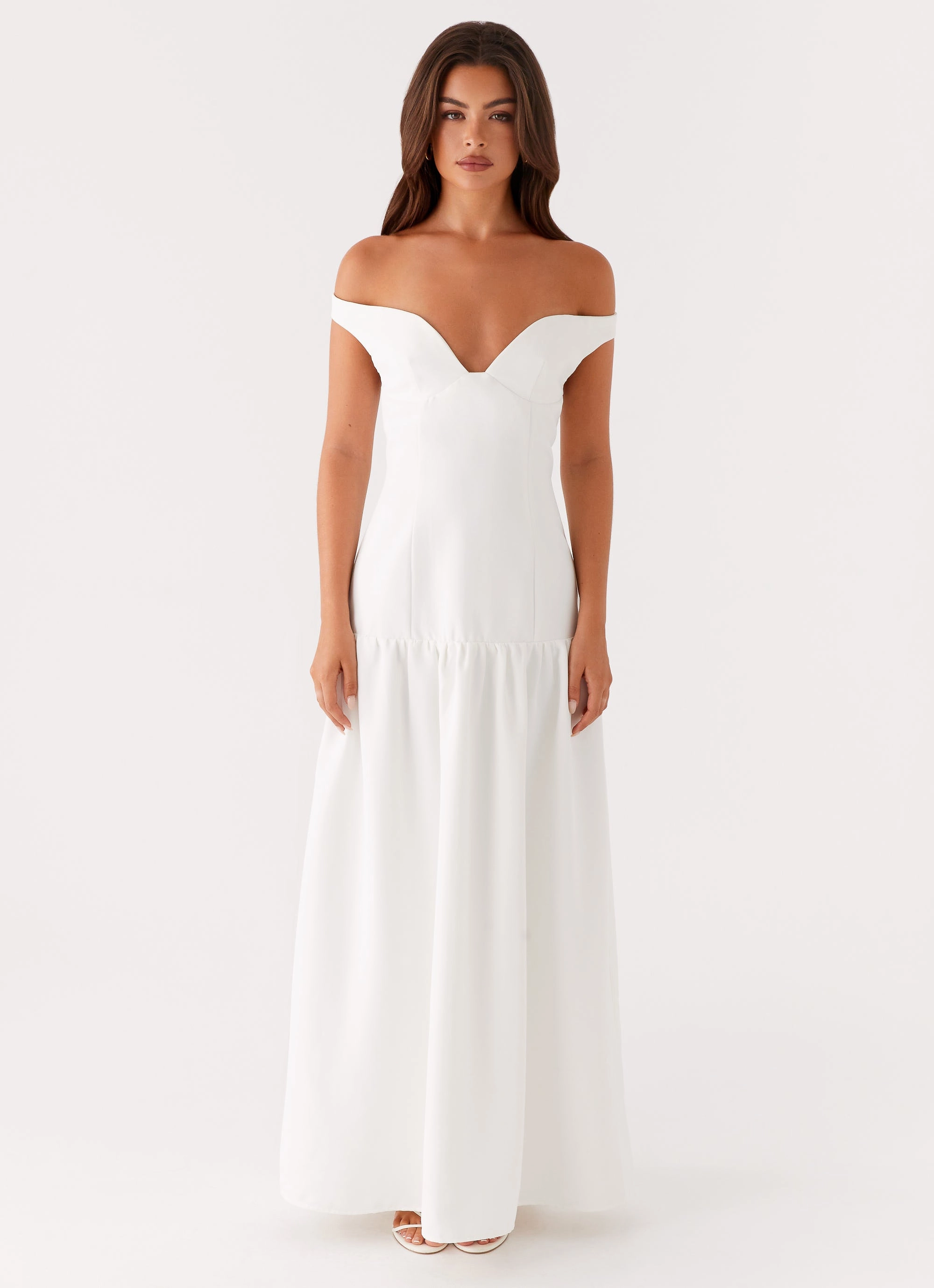 All-Day Wear Basel Maxi Dress - White
