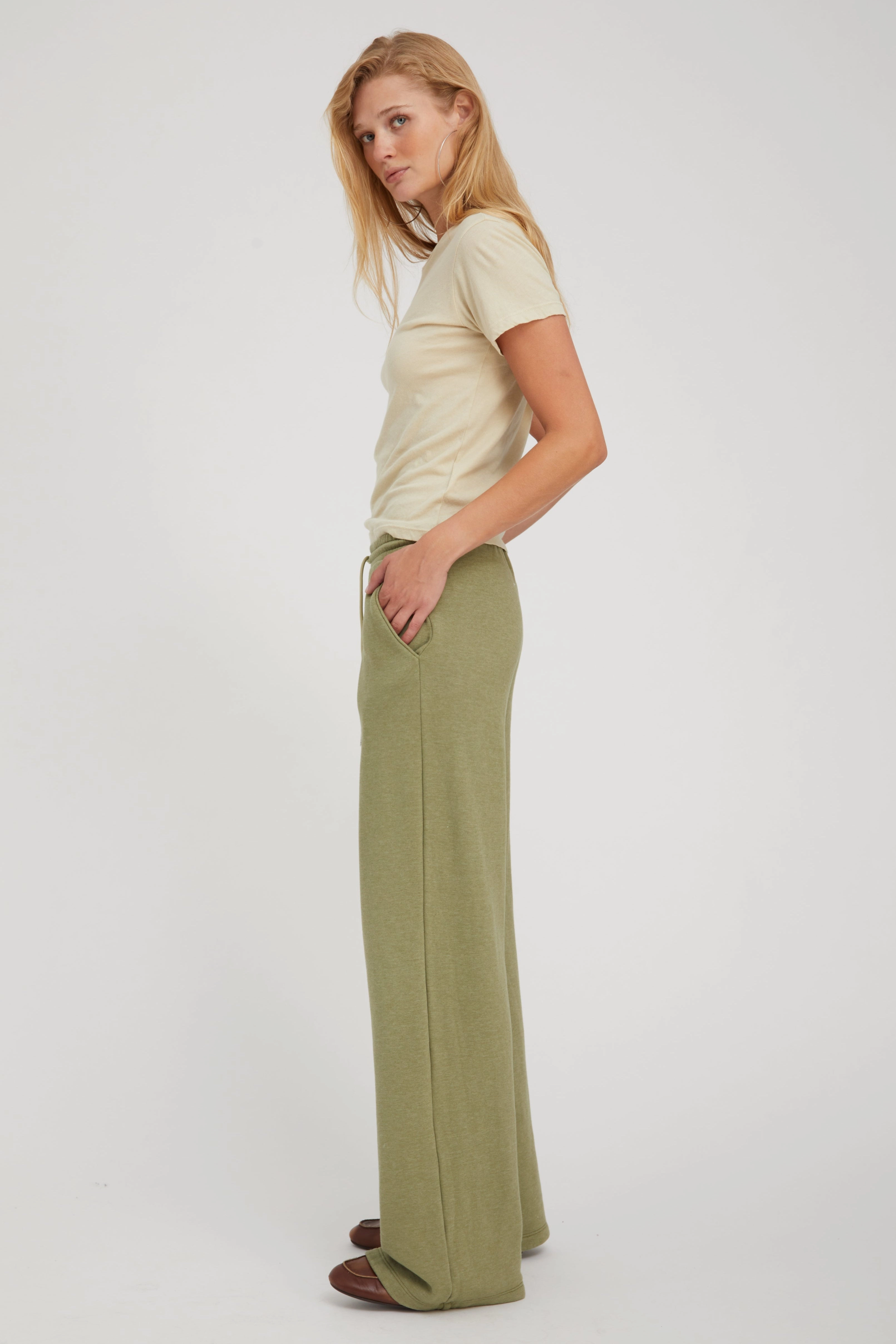BreathableMeshPanel Basil Baggy Sweatpants