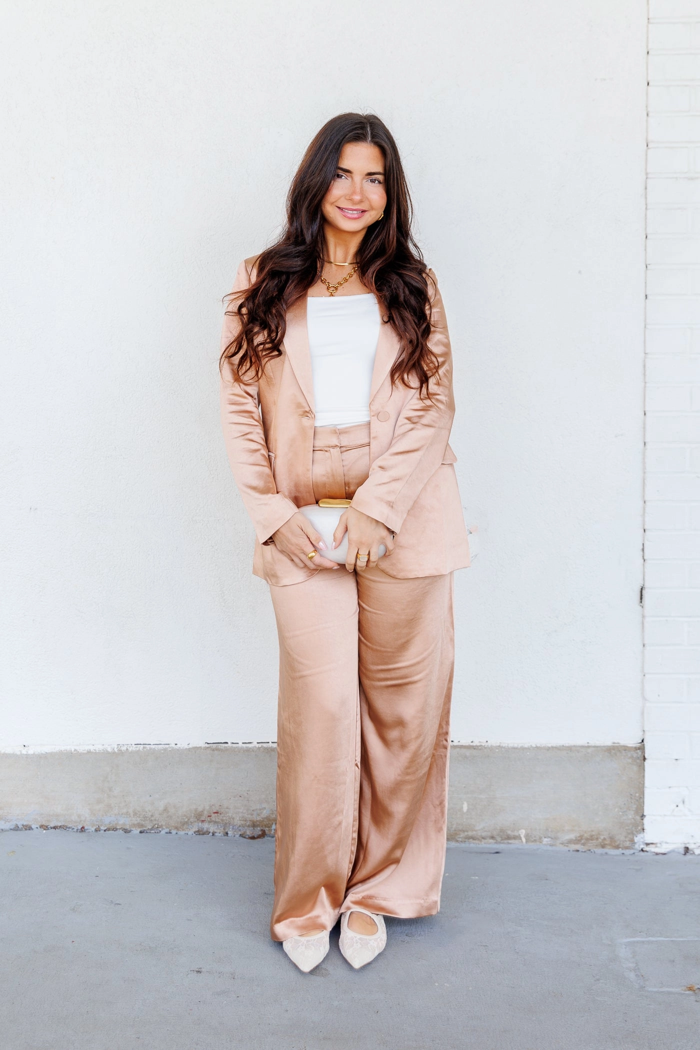 Machine washable Comfortable Fabric BELLE SATIN PANTS