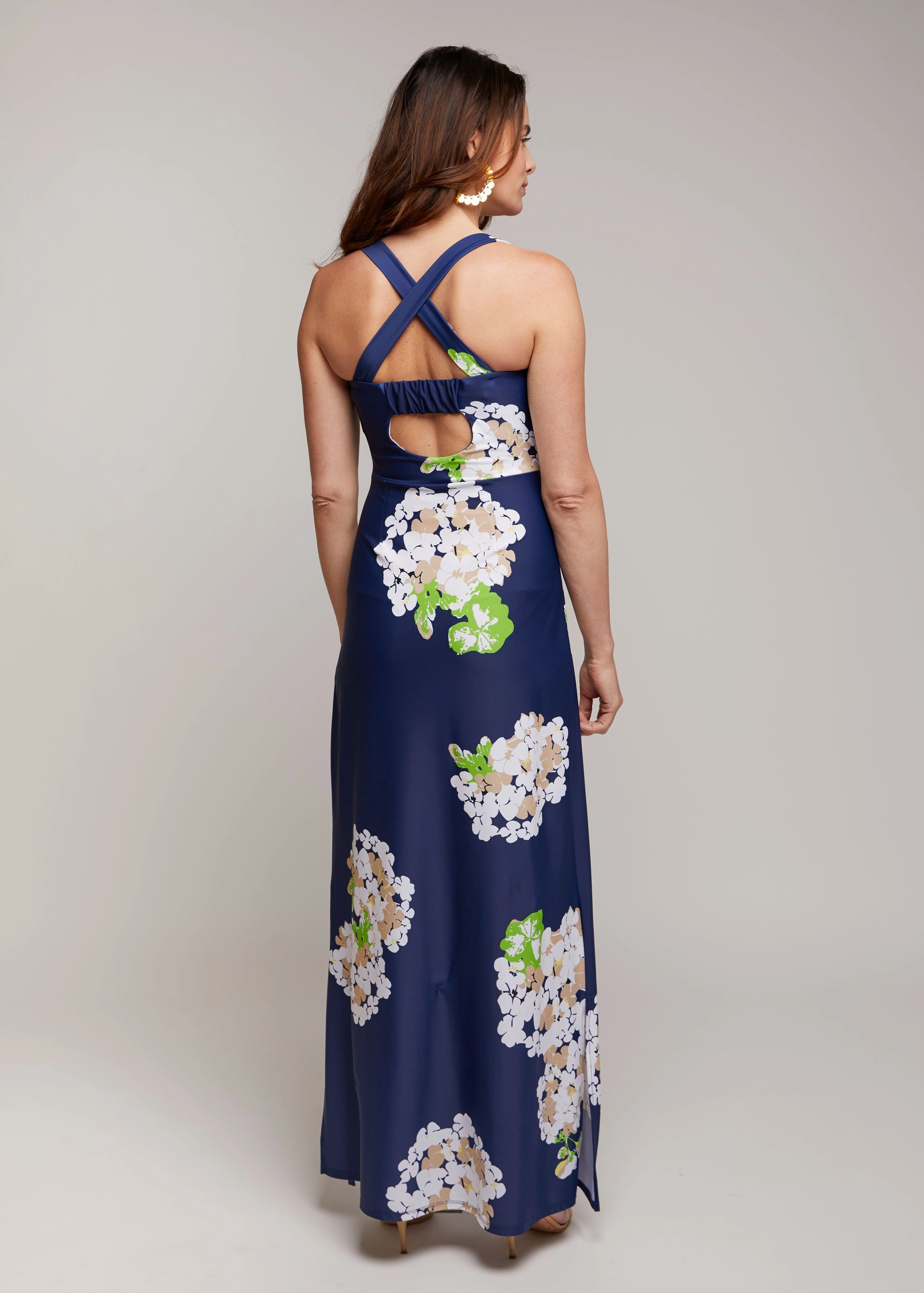 Bellevue Maxi Dress Hydranium Seamless Finish