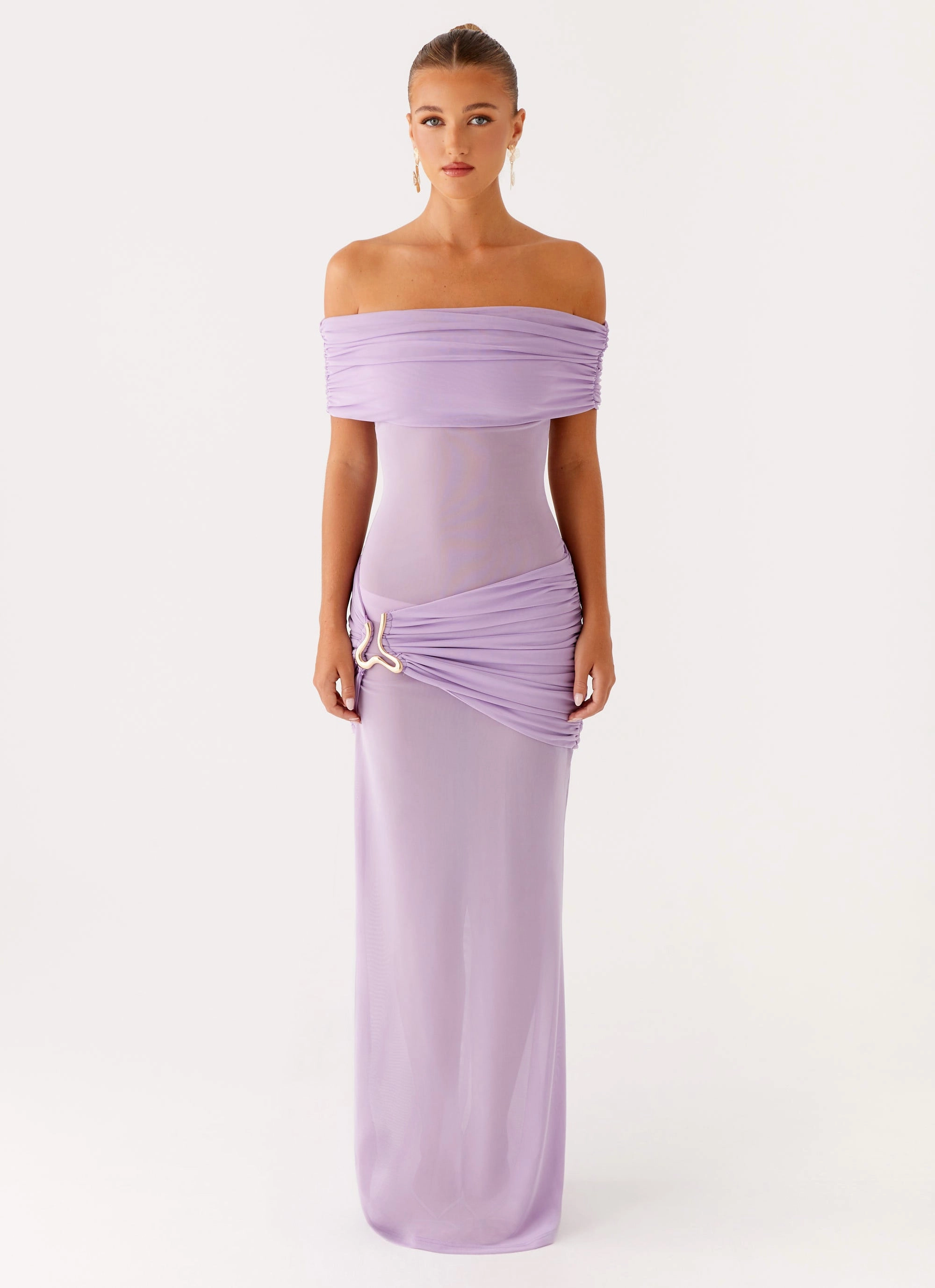 Clean Base Benji Maxi Dress - Lilac