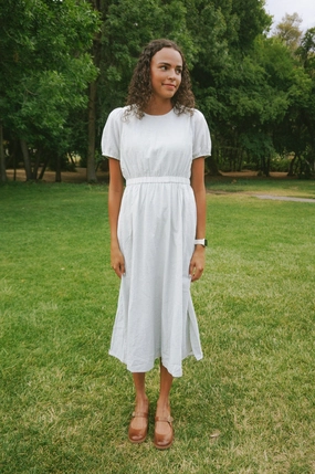 Benson Dress Flowing Texture