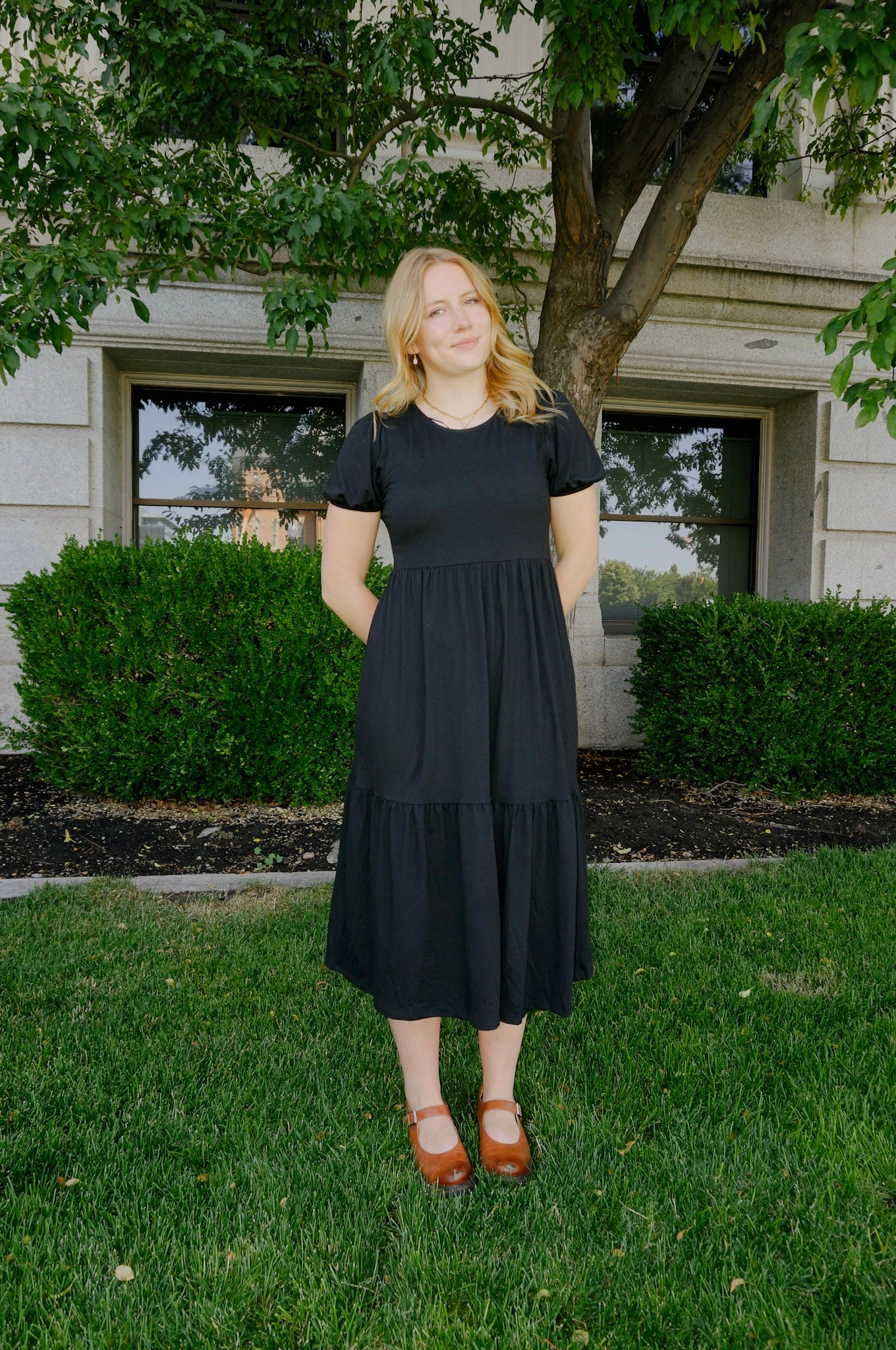 Bentley Dress Easy Draping