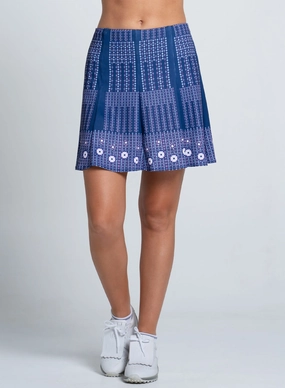 Berry Ditsy Skort-long 17.25" All-day Comfort