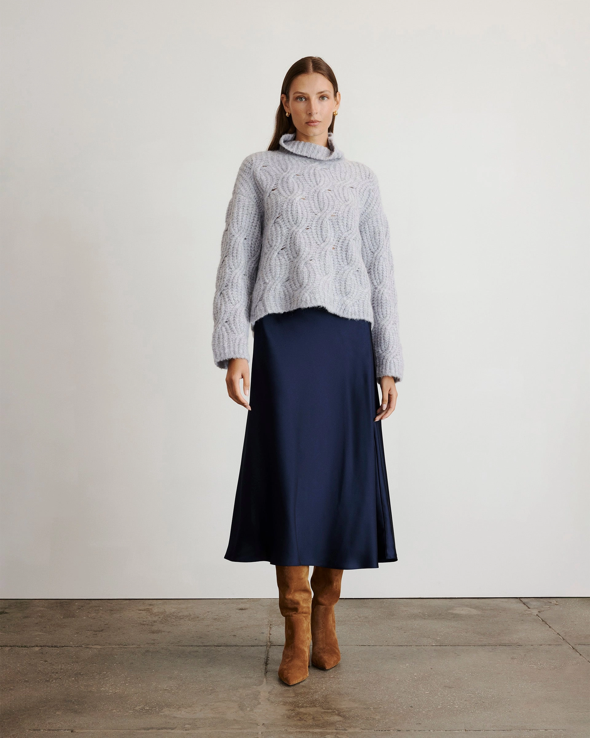 Beth Skirt Recycled Polyester Blend No Bunching