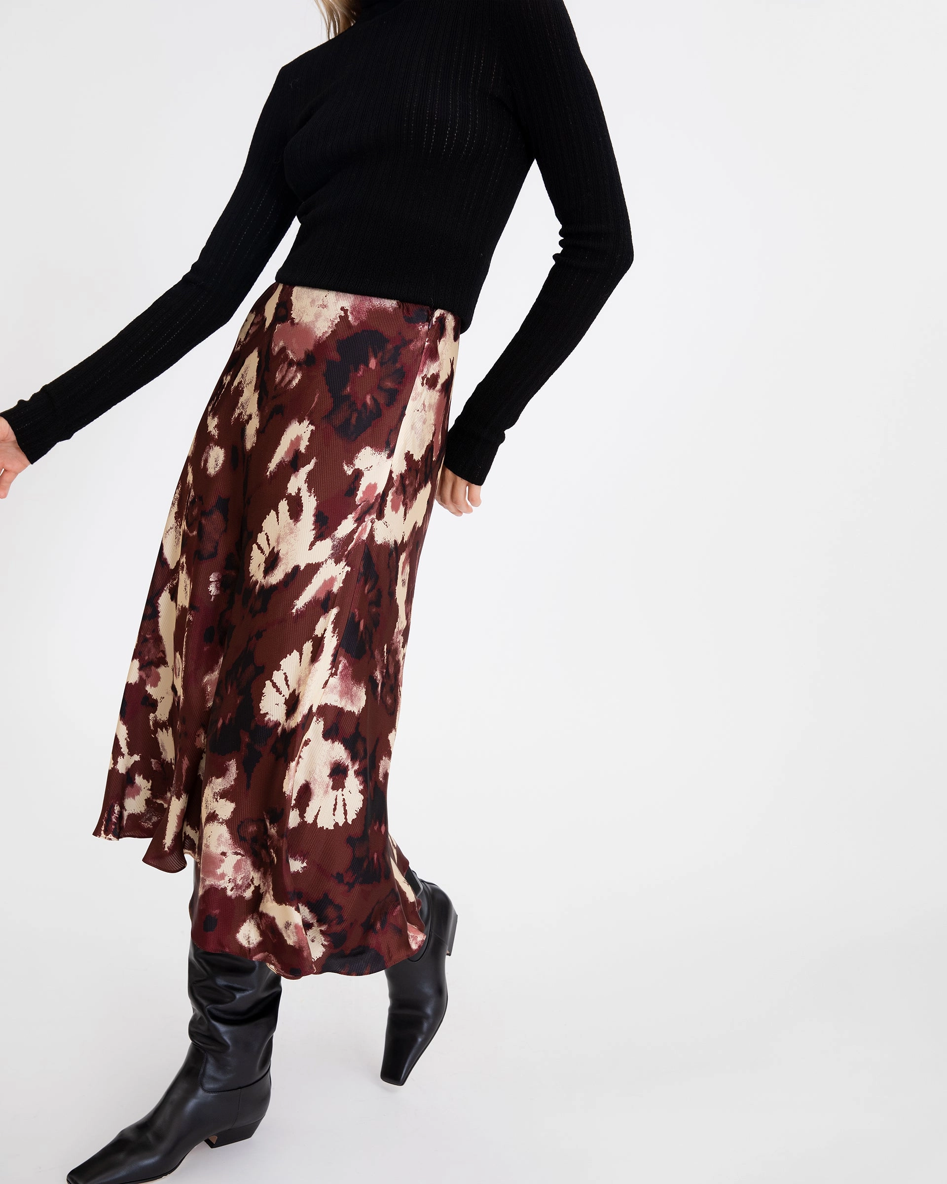 Beth Skirt Flexible Ankle Cuffs Flexible Look