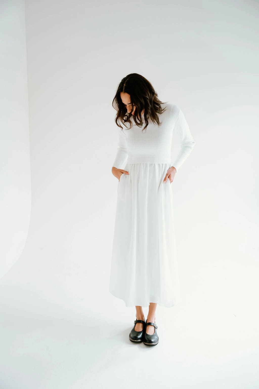 Simple yet chic gown Beth Temple Dress