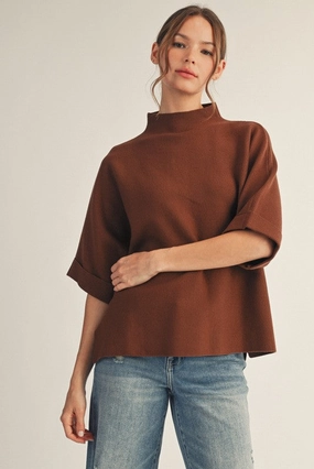 Vintage Shirt Winter Hoodie Better Than Basic Sweater in Brown