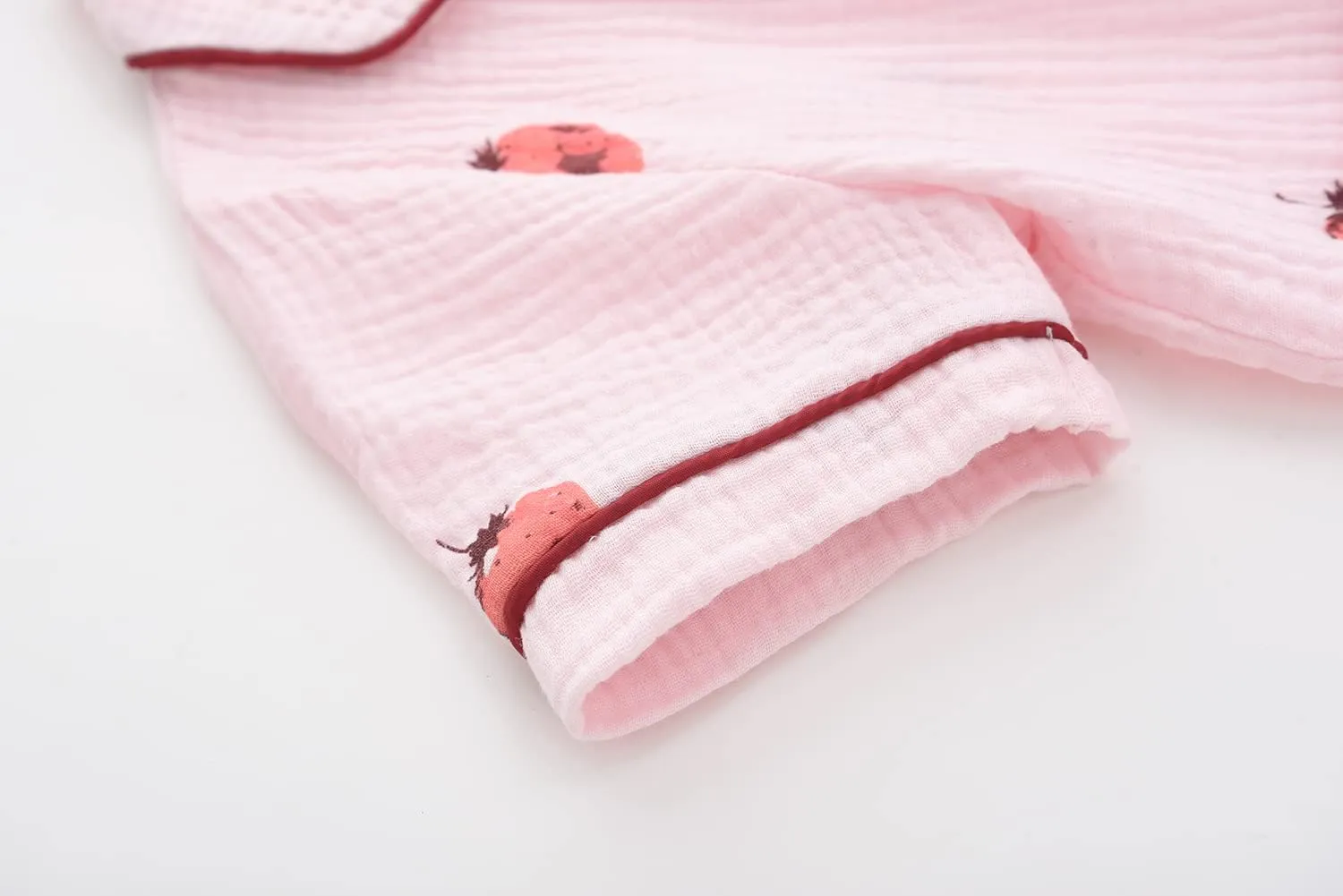 BINIDUCKLING Toddler Button Up Pajamas Summer Pjs for Girls Boys 18 Months - 12 Years