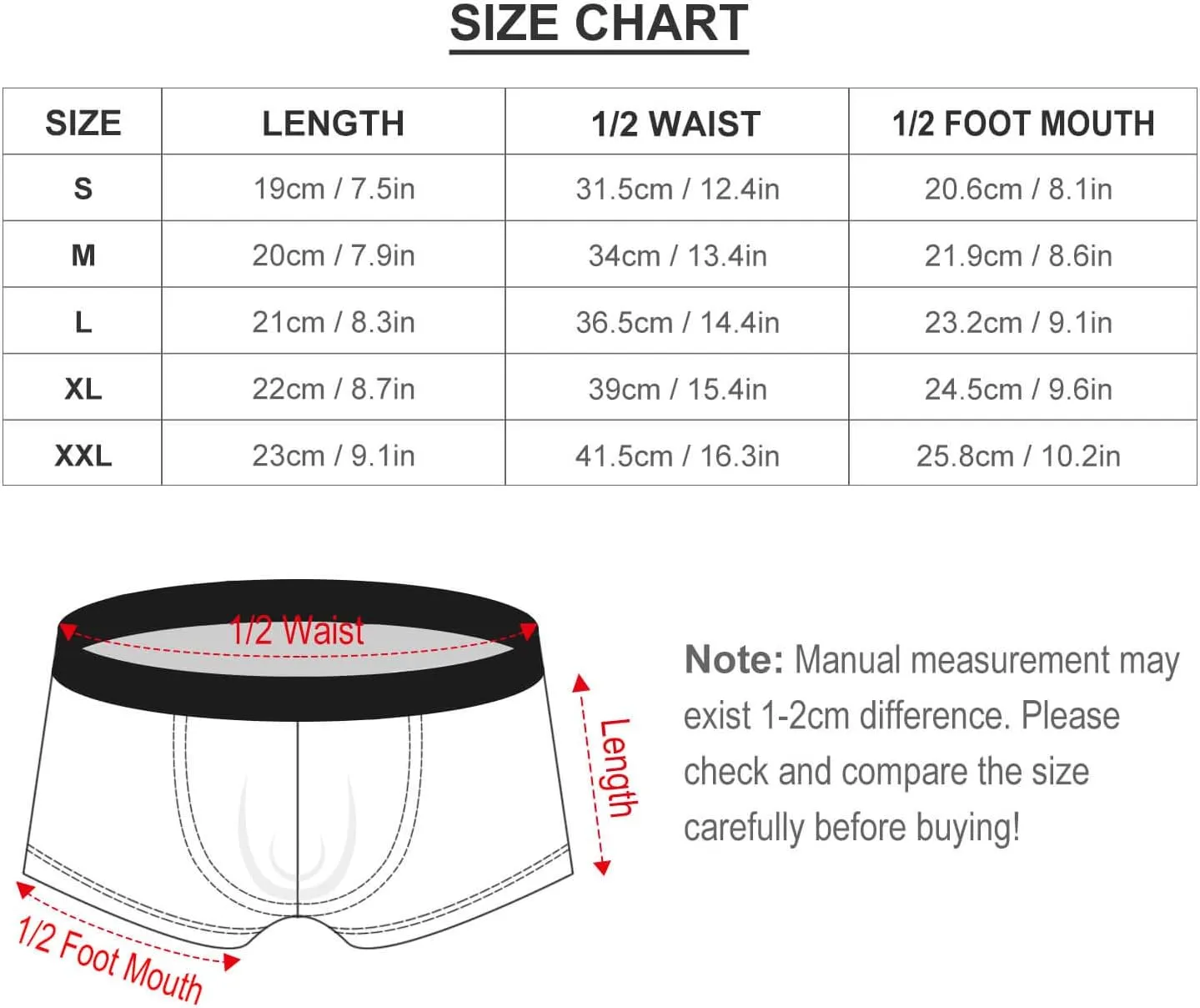 Black Watch Plaid Men's Boxer Briefs Soft Underwear Breathable Trunks with Funny Print