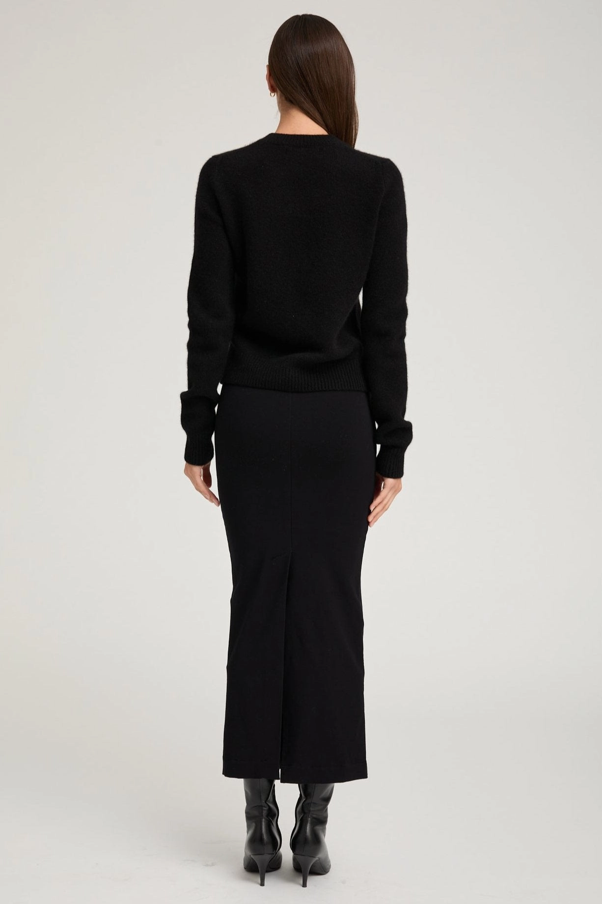 Black City Tube Skirt City Style Playful Vibe