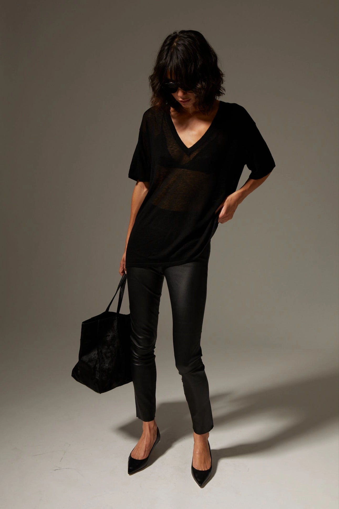 Black Leather Ankle Cozy Fit Wear