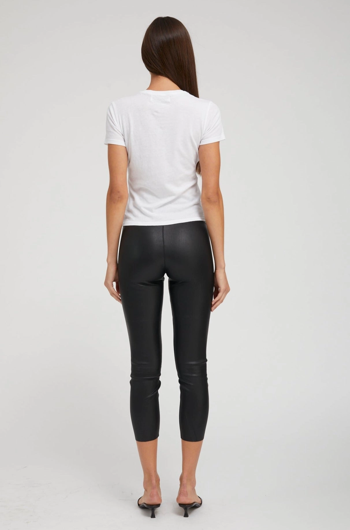 Black Leather Crop Eco Friendly For Kids