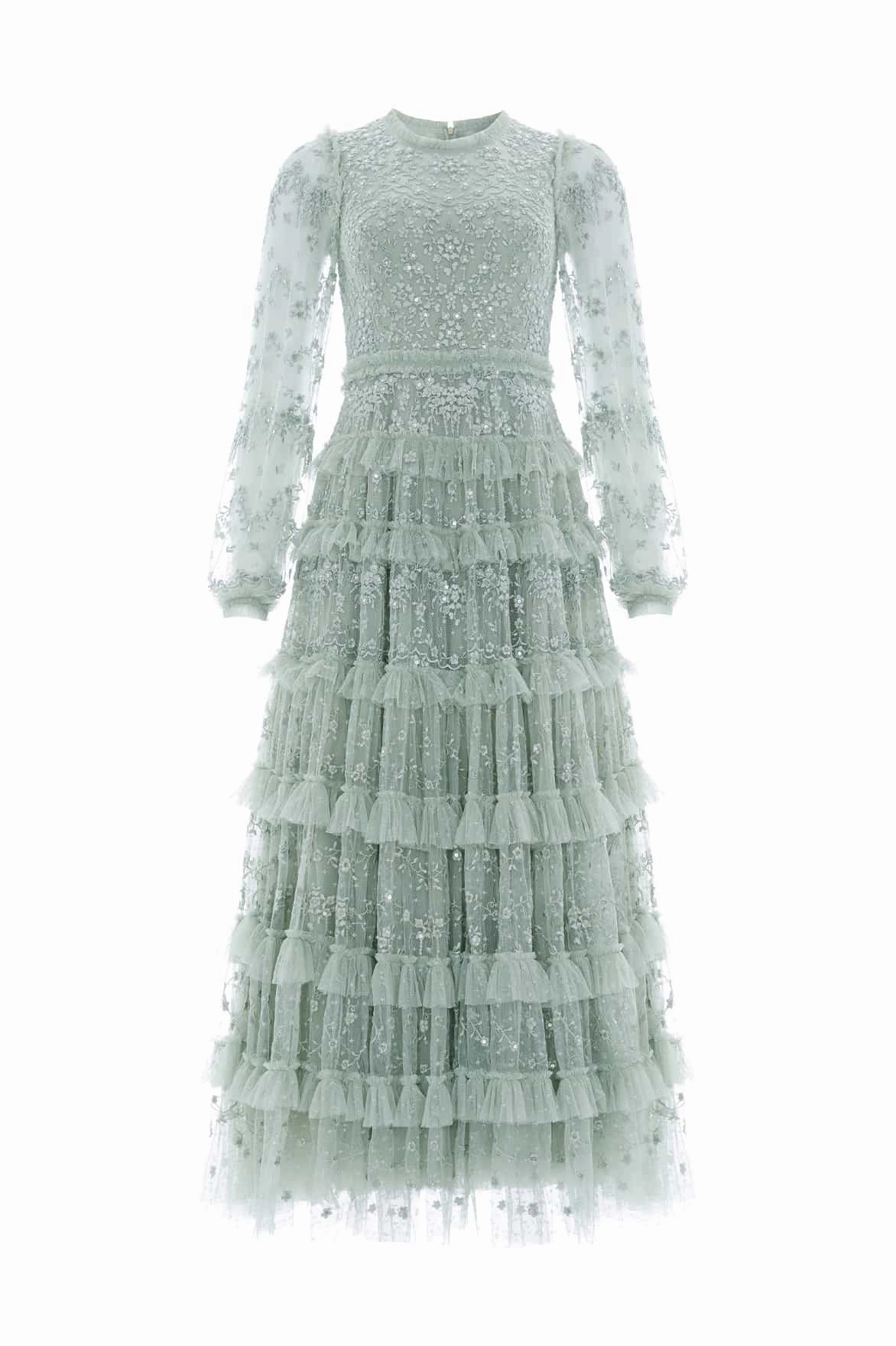 Blossom Lace Ankle Gown High Cut Summer Ease