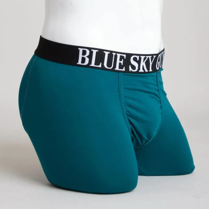 Blue Sky Middle Man Boxer Brief Teal