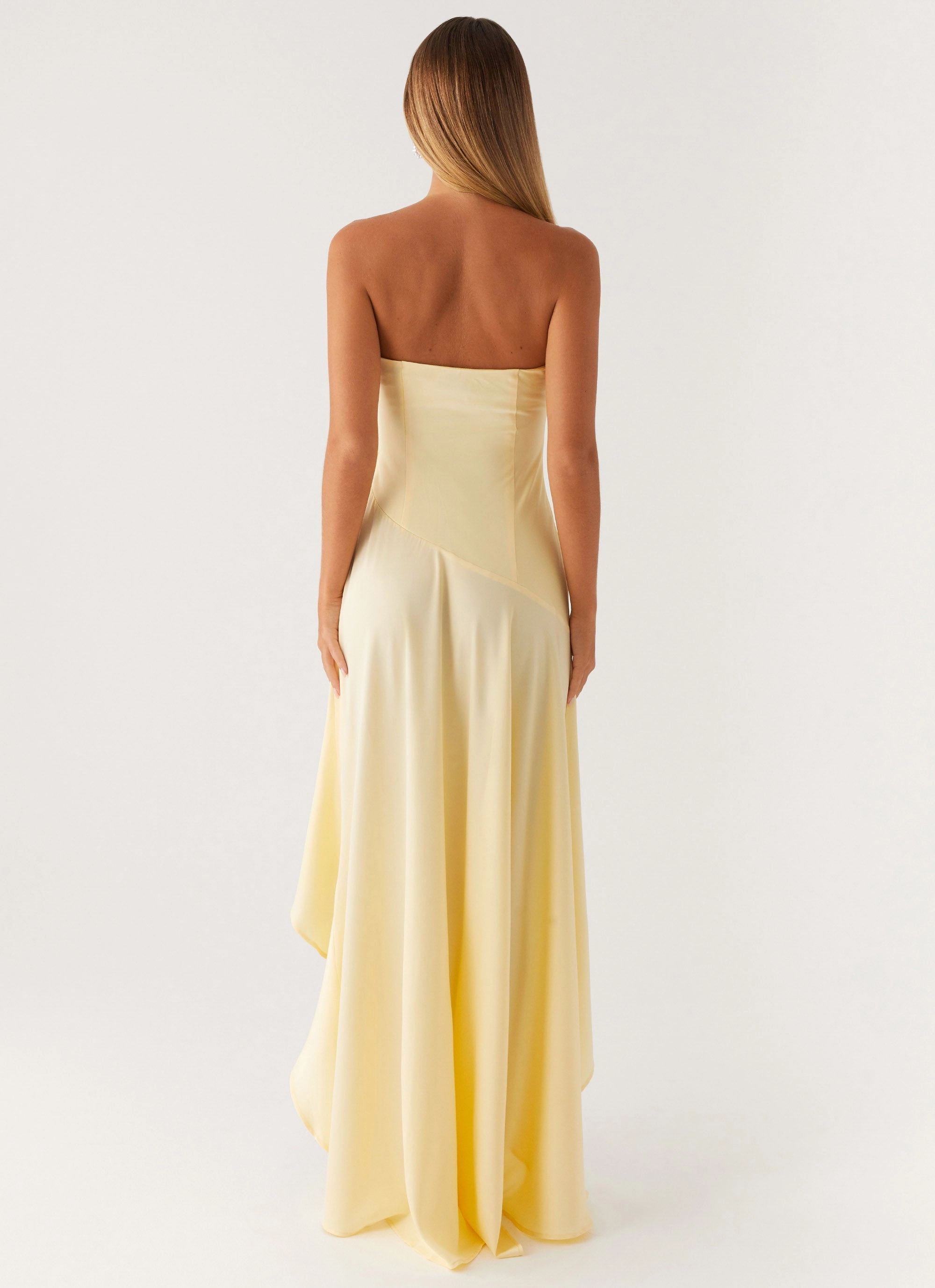 Urban Favorite Bodie Maxi Dress - Pastel Yellow