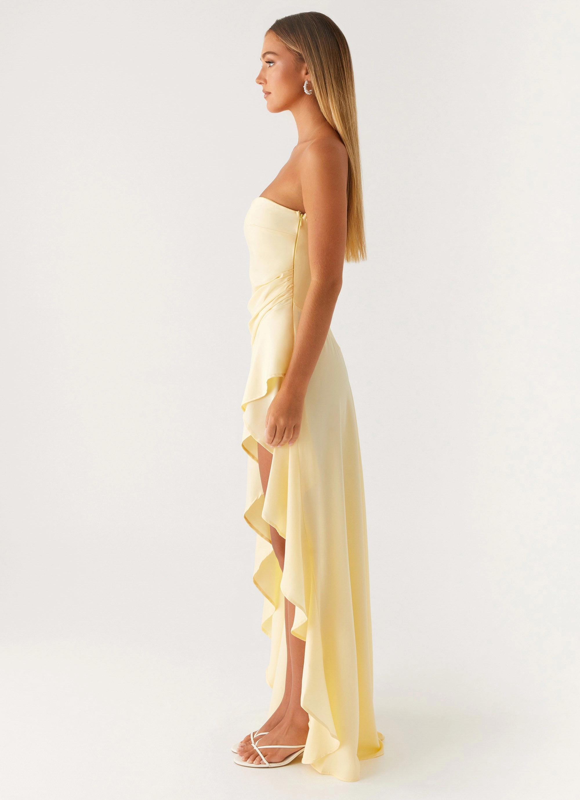 Eco-friendly Soft Feel Bodie Maxi Dress - Pastel Yellow
