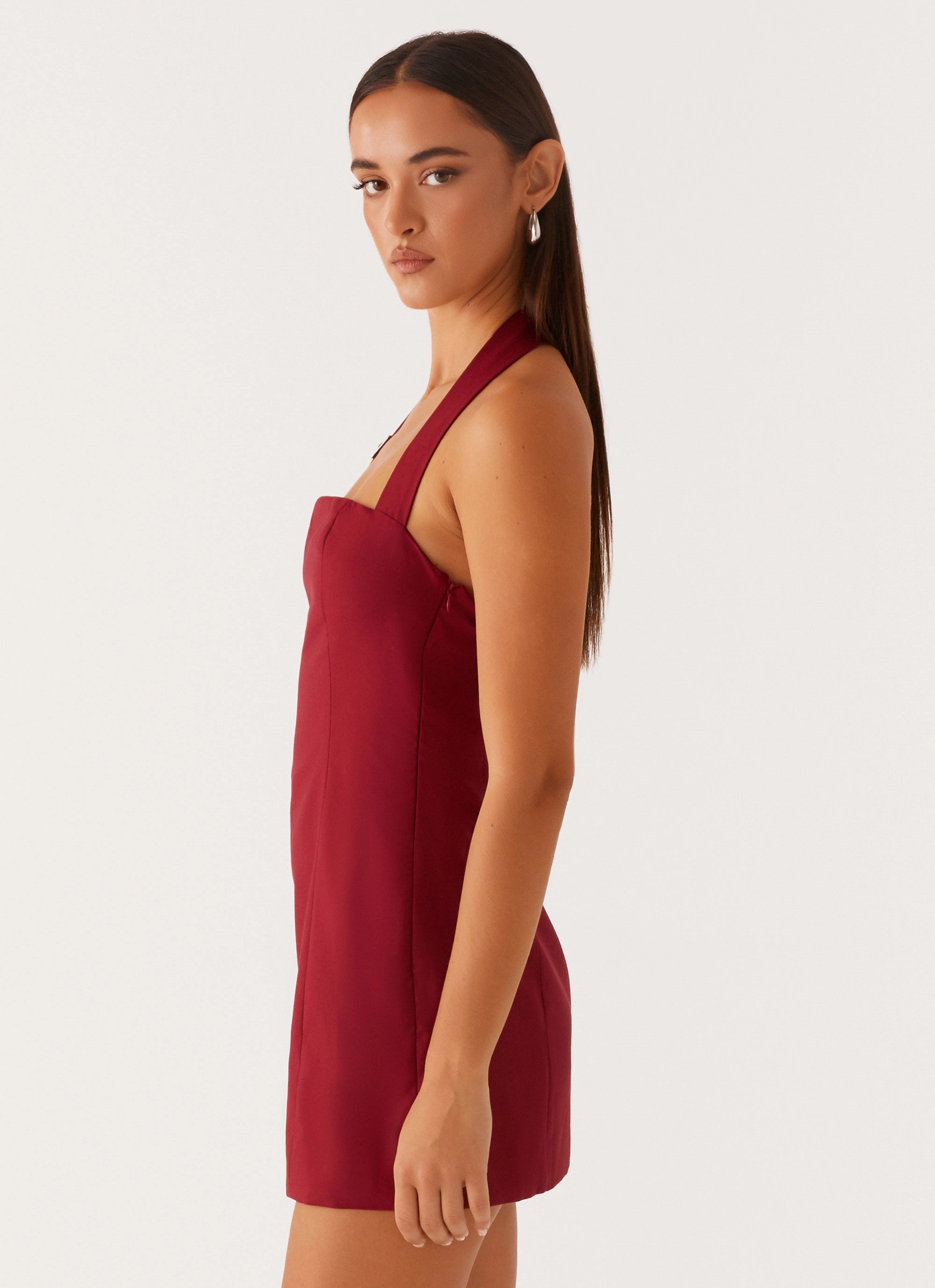 Bianca Halter Dress - Red Chill Wear