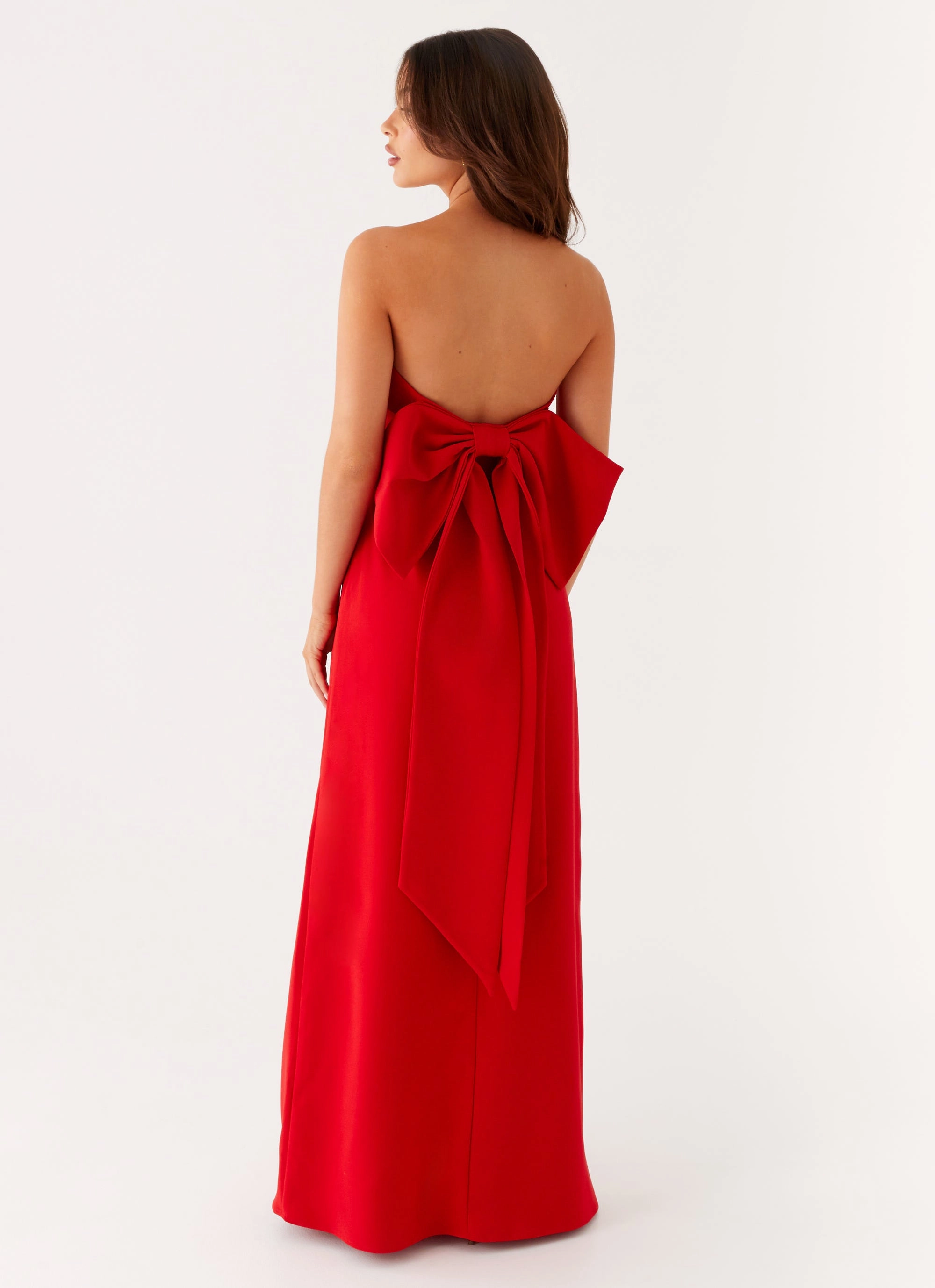 Cozy and Comfortable button detail Meredith Maxi Dress - Red