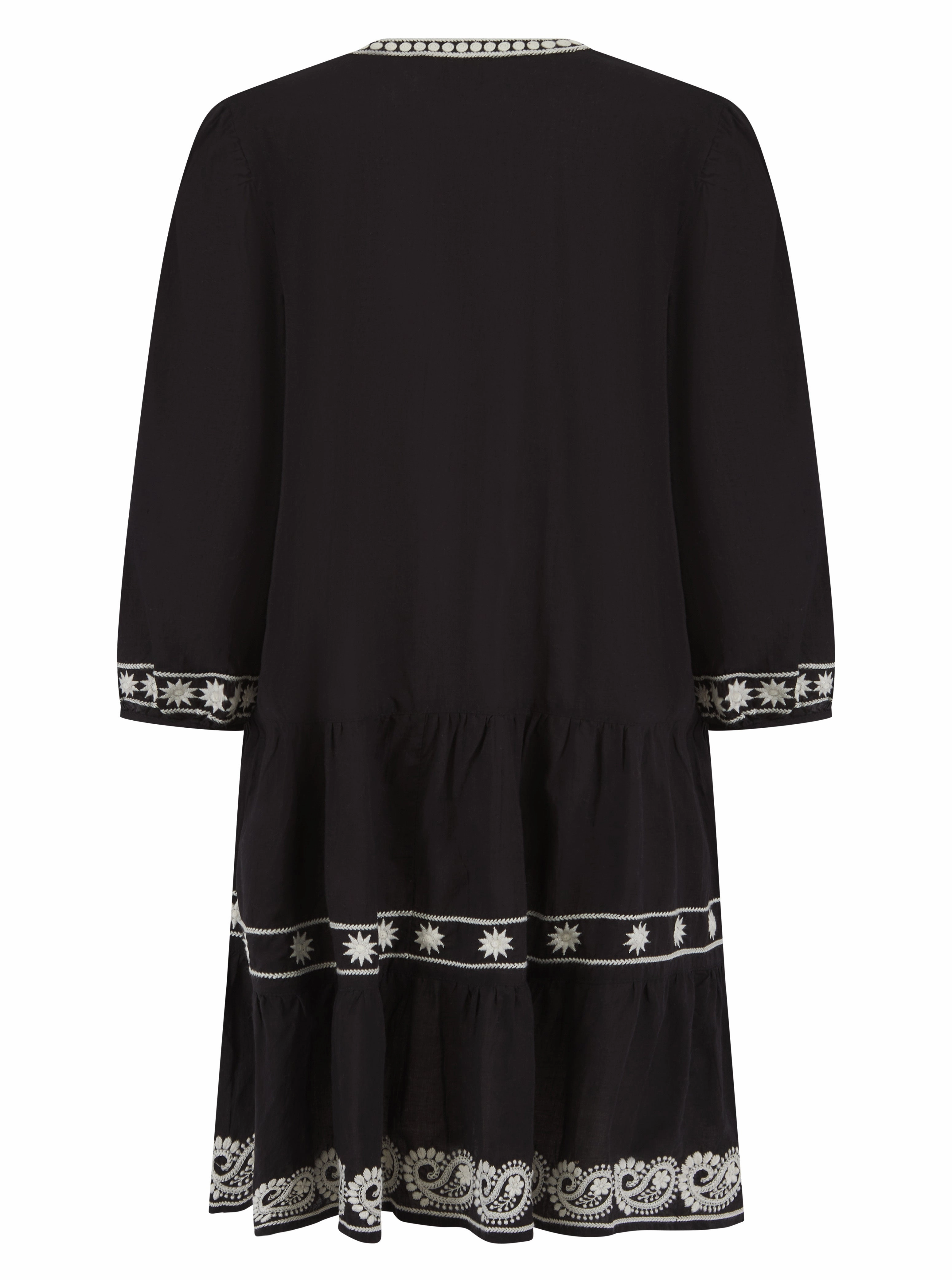 Bonbon Dress Black/Pearl Refined Finish Wrap Charm