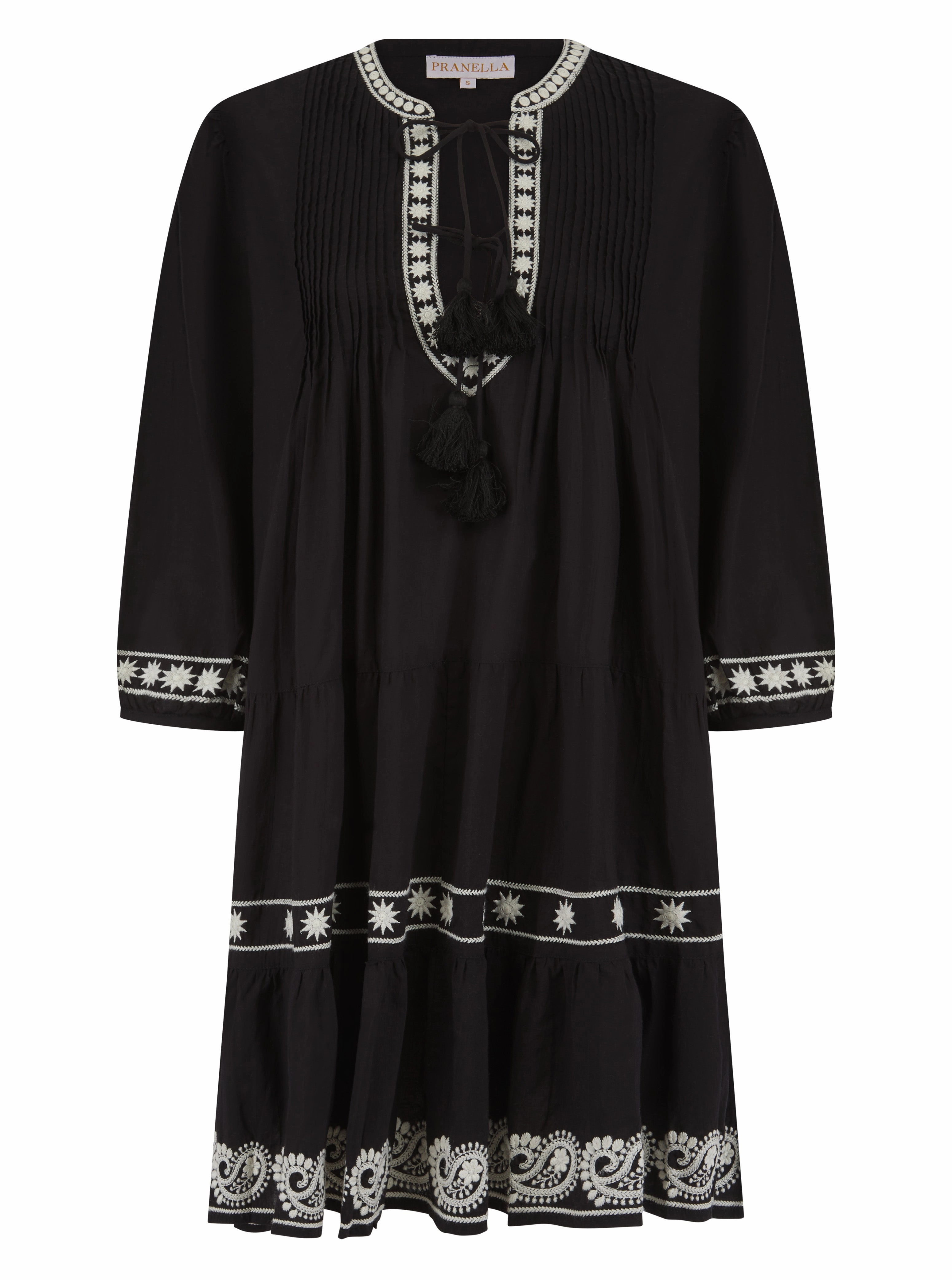 Inner Smile Bonbon Dress Black/Pearl
