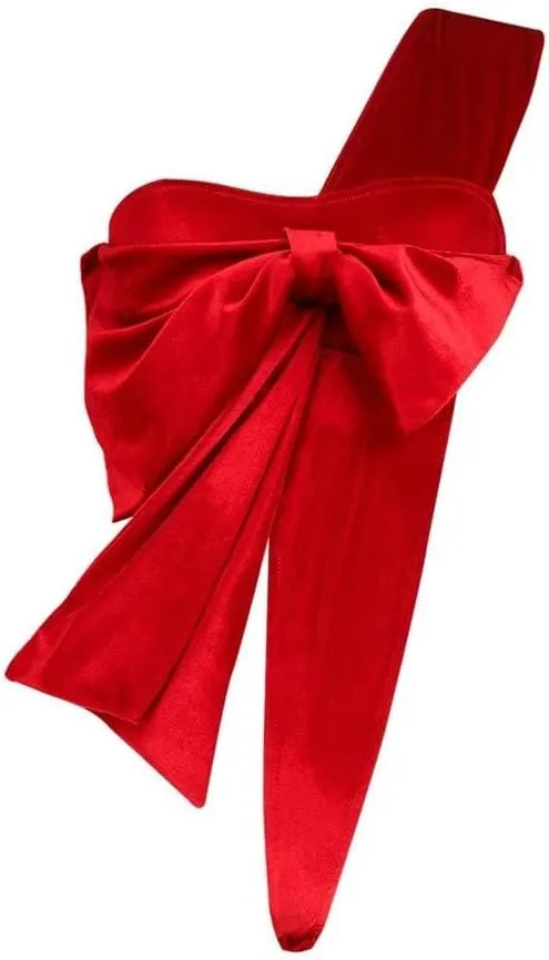 Bowknot Lingerie Set for Women,Lace Teddy with Matching Thong,Romantic Nightwear Christmas