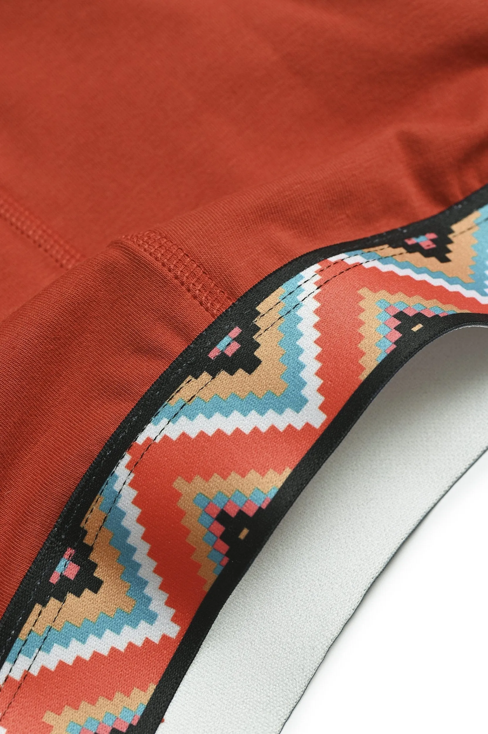 Boxer Briefs with Colorful Afro-Inspired Waistband - Moisture-Wicking Comfort