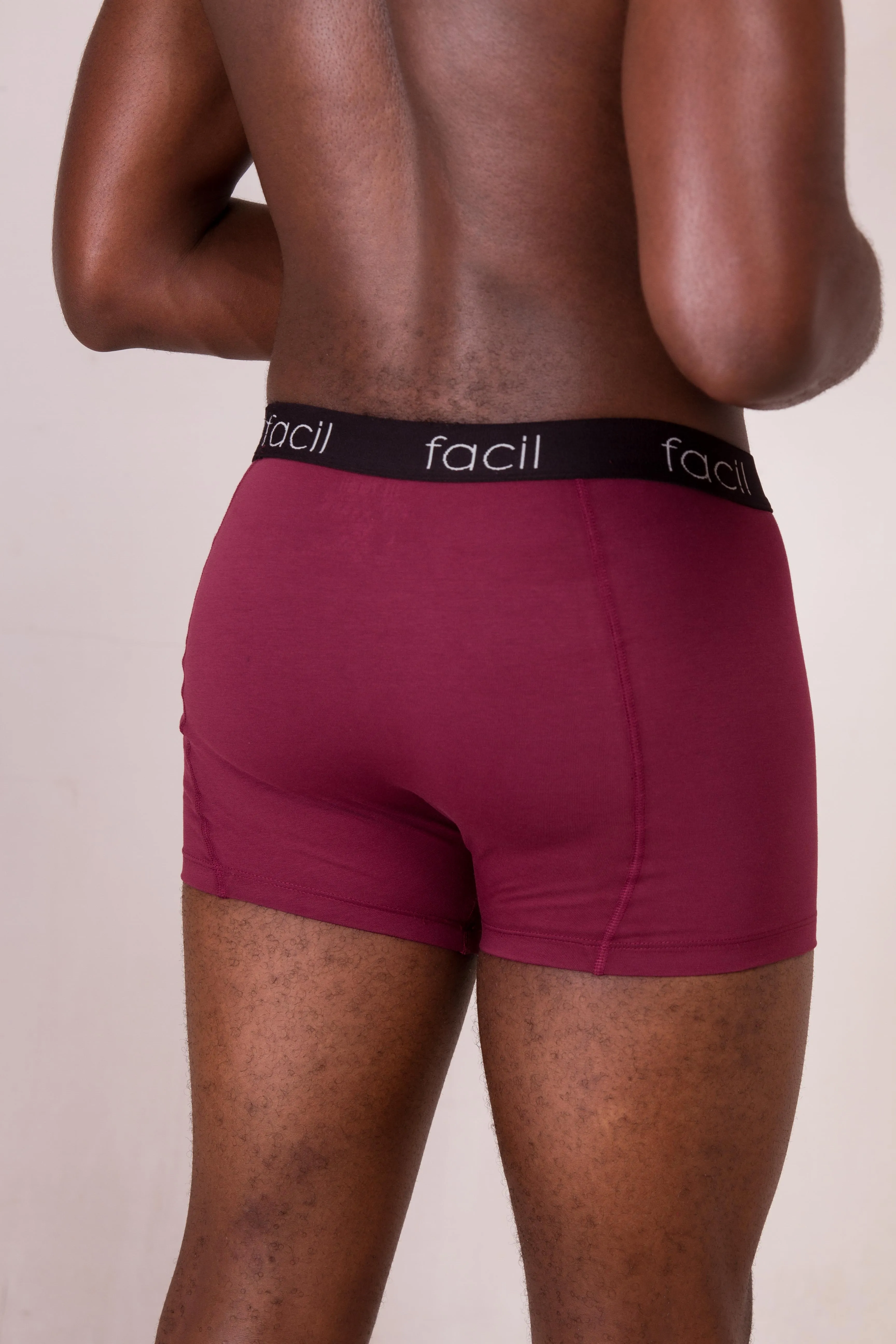 Boxer Briefs with Moisture Management and Organic Cotton Blend