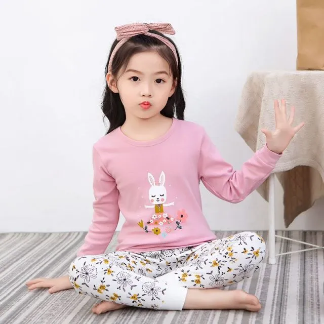 Boys  and Girls Cotton Pajamas Set