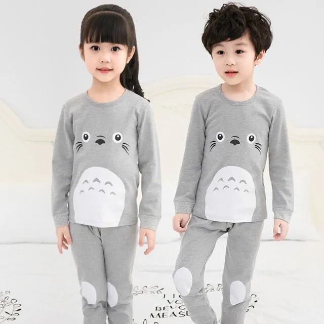 Boys  and Girls Cotton Pajamas Set