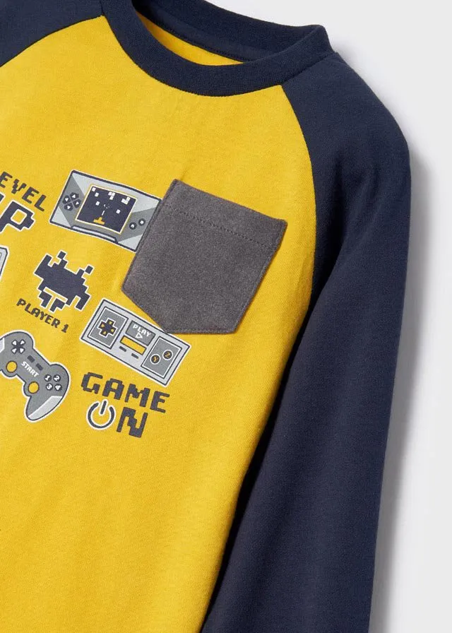 Boys Pajama Set - Oro Print | Mayoral