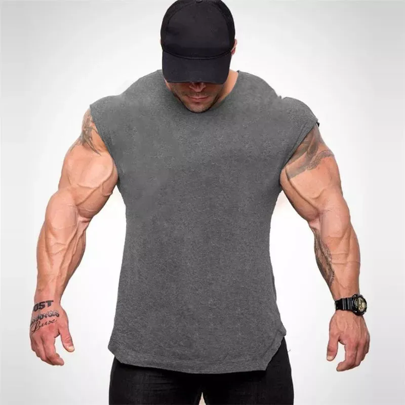 Breathable Fitness Men'S Tank Top Sports
