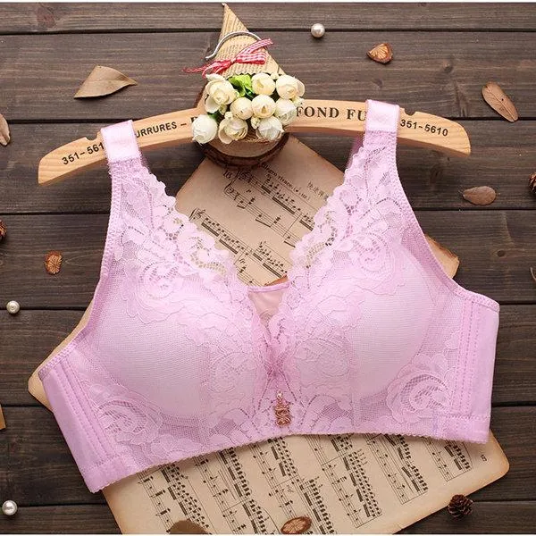 Breathable Full Bust Wireless U-shaped Back Cami Bras