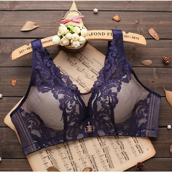 Breathable Full Bust Wireless U-shaped Back Cami Bras