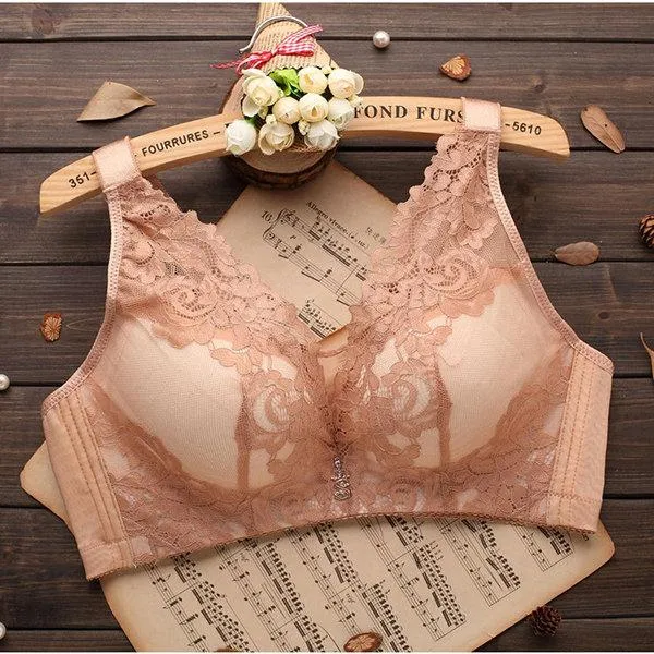 Breathable Full Bust Wireless U-shaped Back Cami Bras