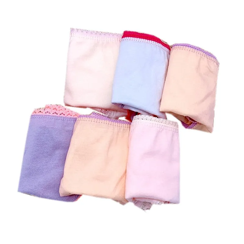 Breathable Sweet Cotton Panties For Toddlers/Girls