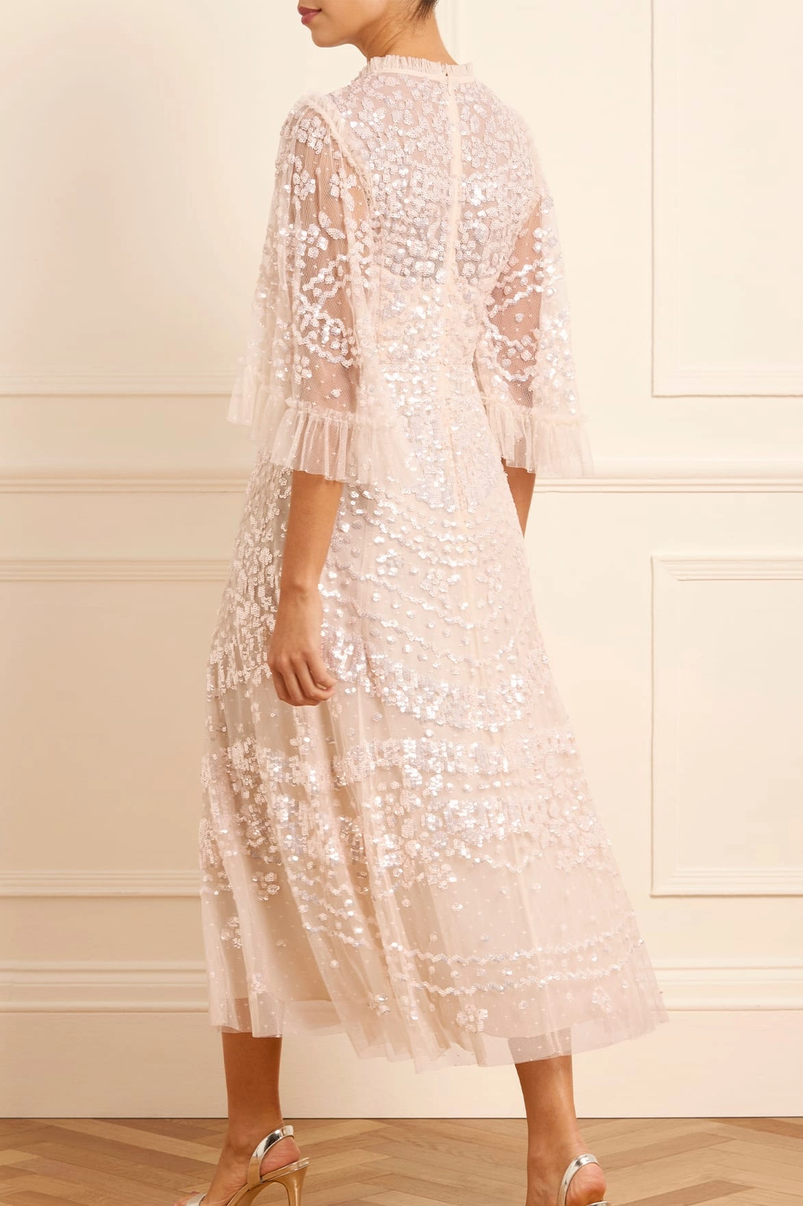 Anais Sequin Ballerina Dress Smooth Layering