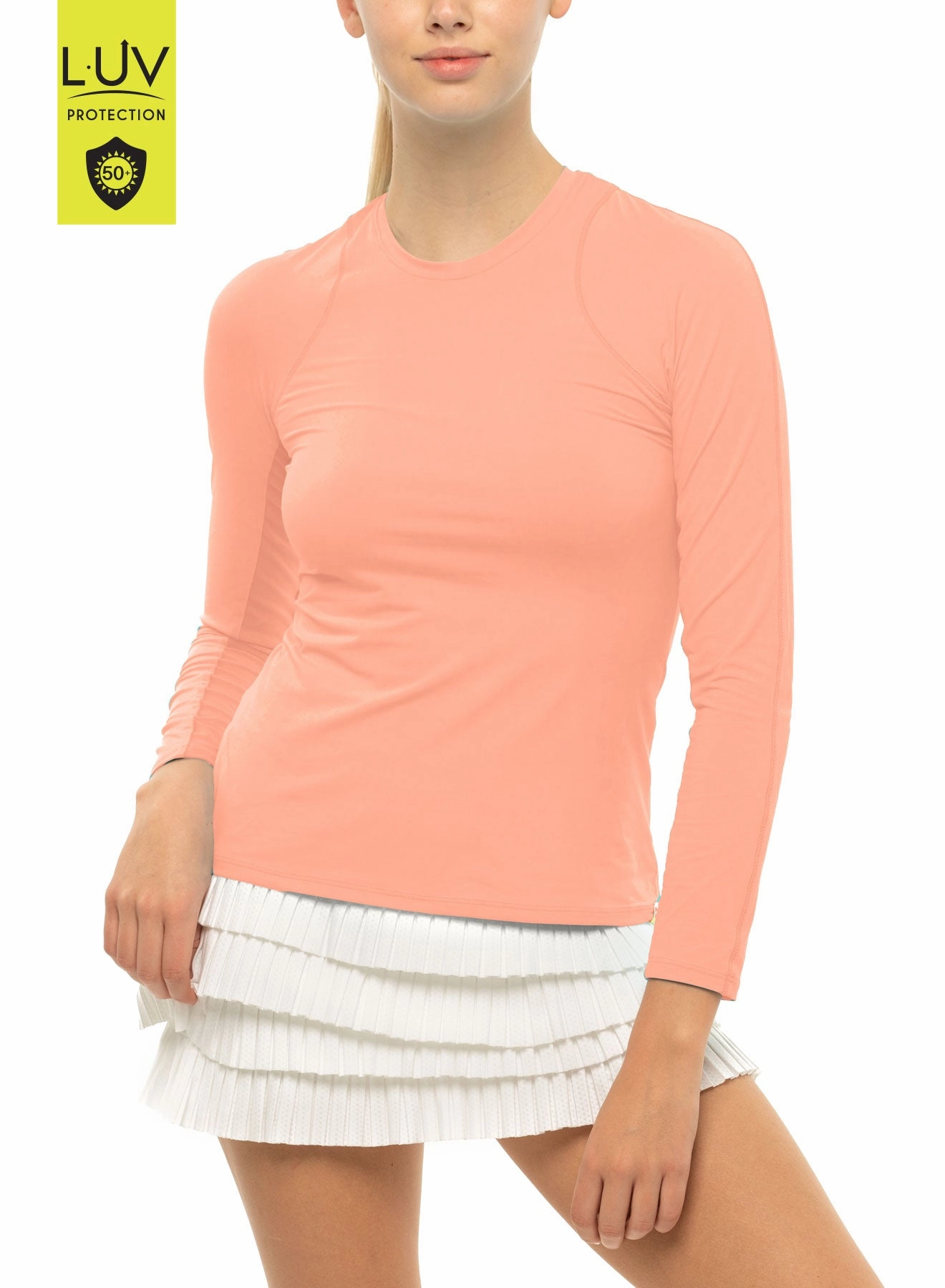 Airflow Mesh Panel Breeze Long Sleeve Crew