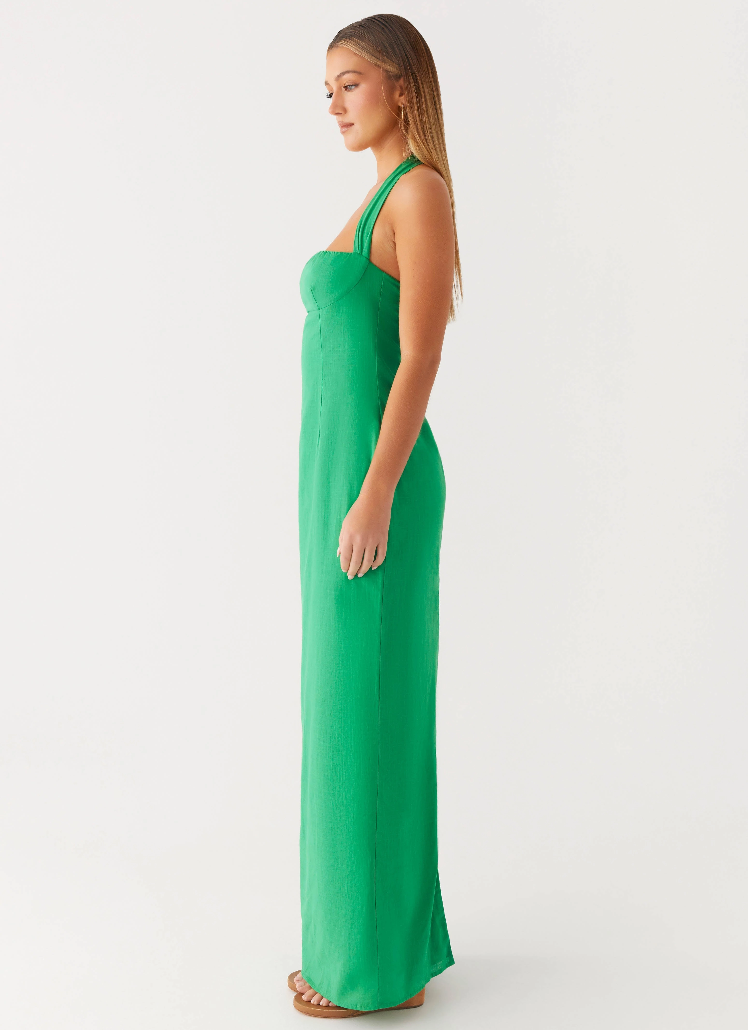 Perfect Style Wear Relaxed and Effortless Allyse Maxi Dress - Cactus