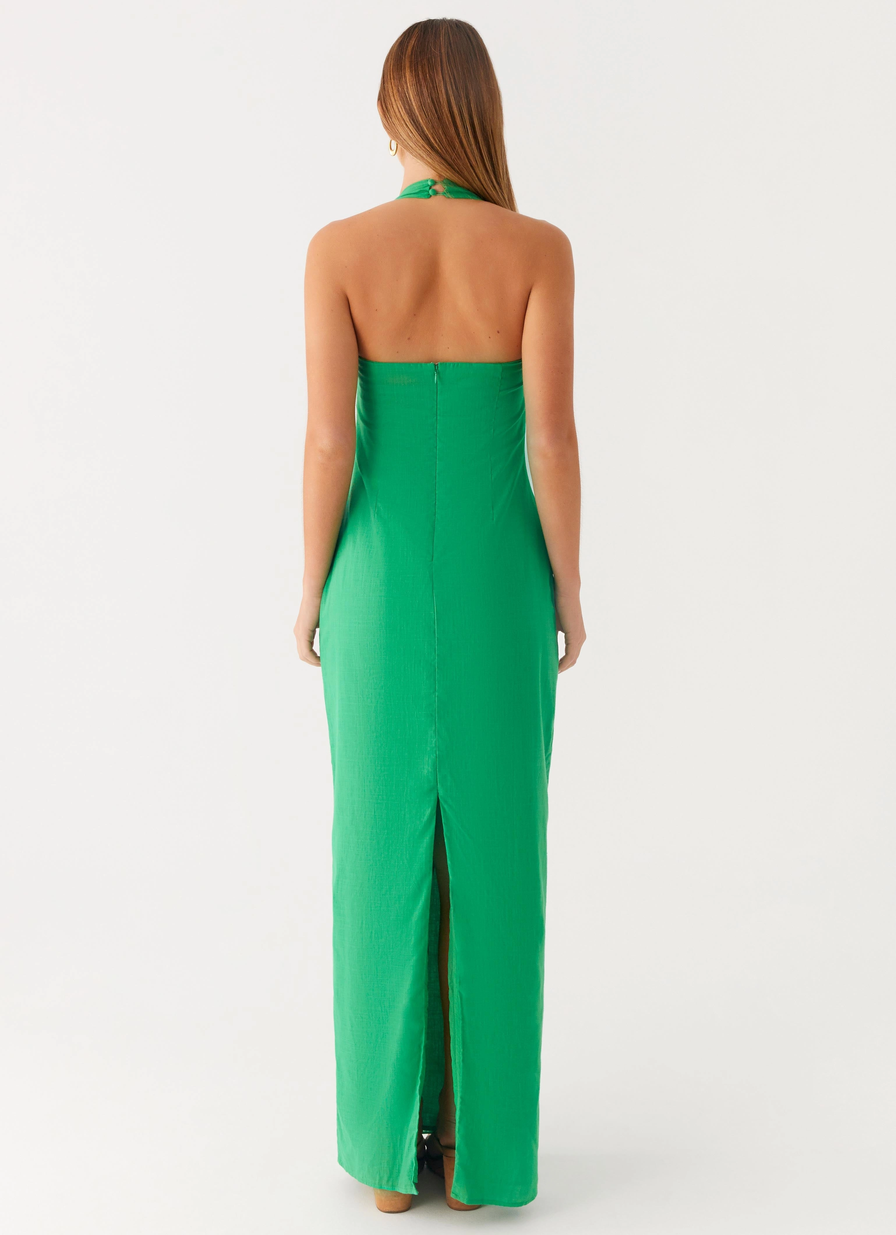 Practical-Style Anti-bacterial Allyse Maxi Dress - Cactus