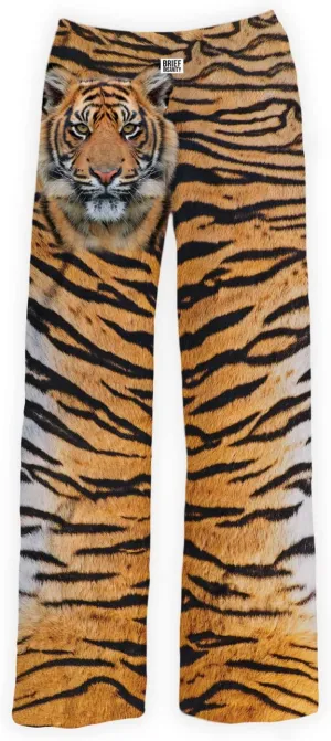BRIEF INSANITY Lounge Pajama Pants - Silky Stretchy Breathable Animal Print Bottoms (S-XXL)