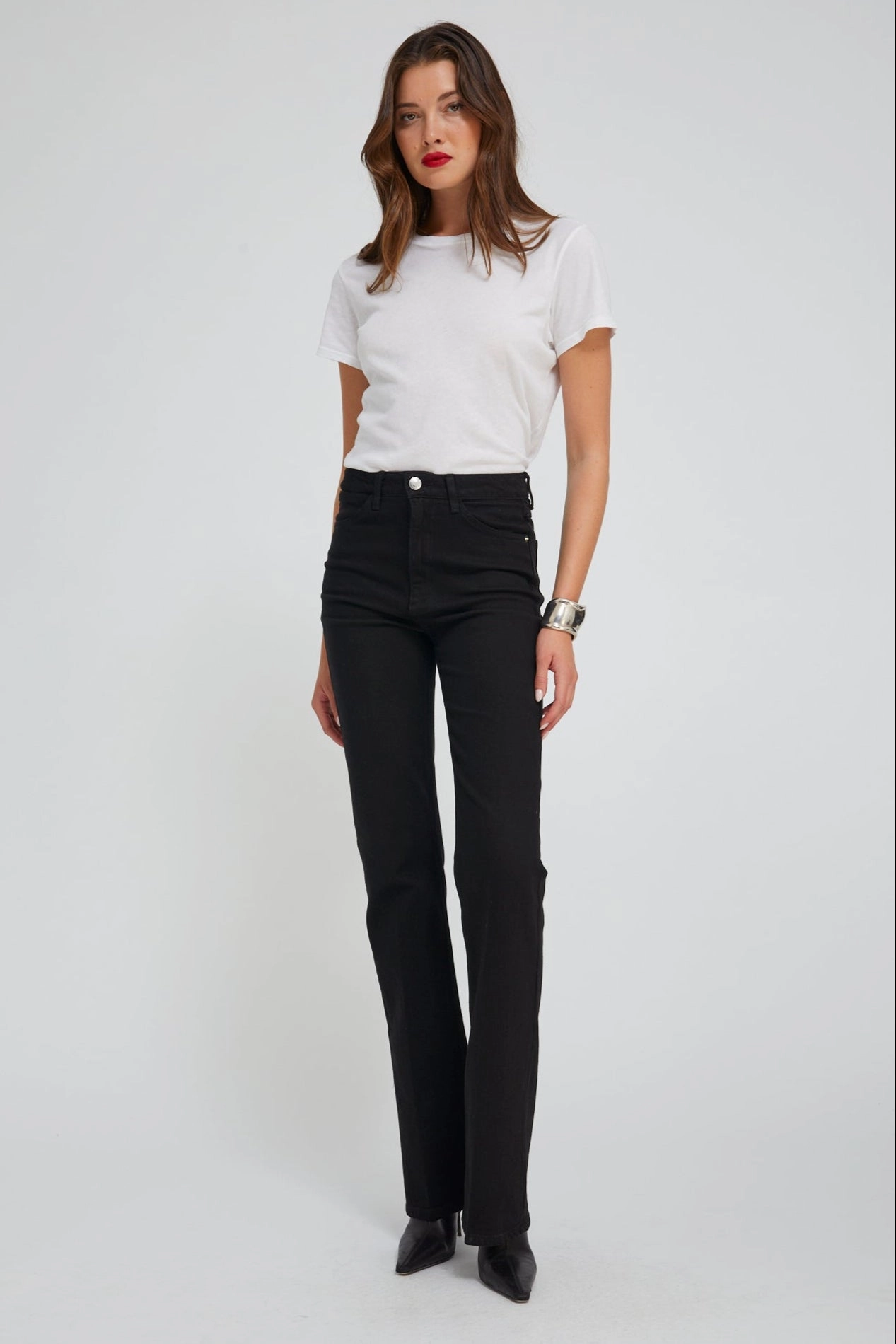 Soft Performance PermeableCloth Stevie Micro Flare Denim