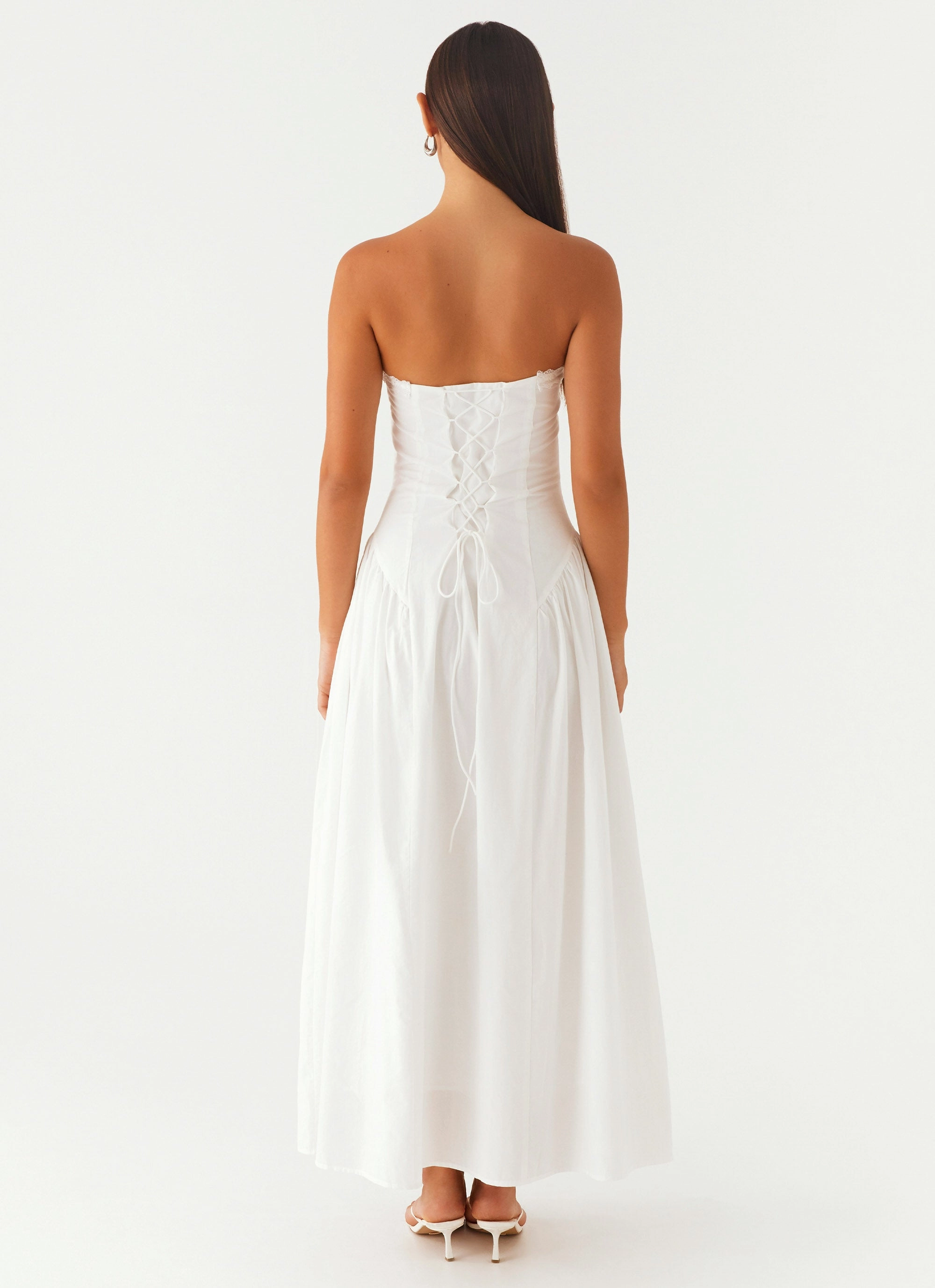 Burleigh Maxi Dress - Ivory Comfy Shape Shade Soft