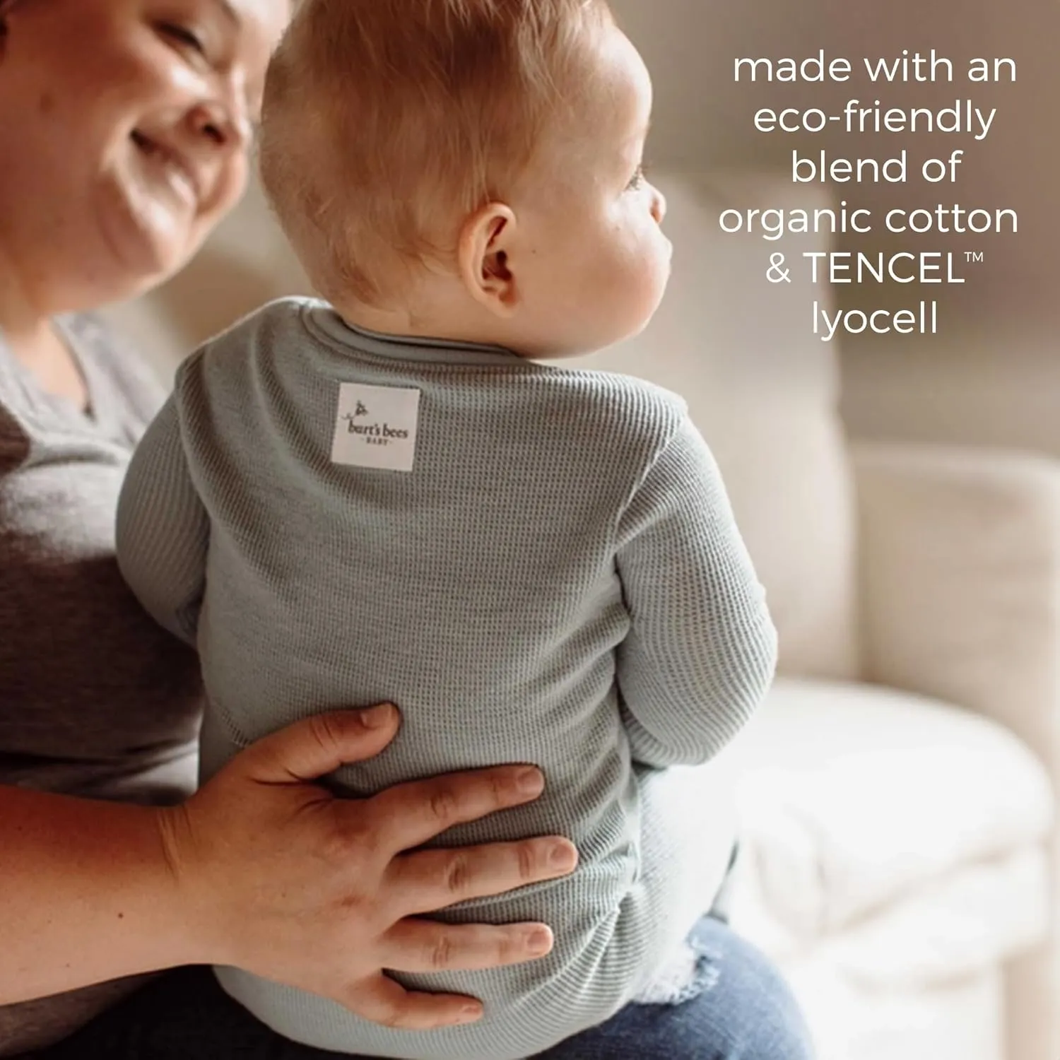 Burt's Bees Baby unisex-baby Honeysoft Sleeper Pajamas, Zip Front Non-Slip Footed Footie PJs, Organic Cotton & Lyocell