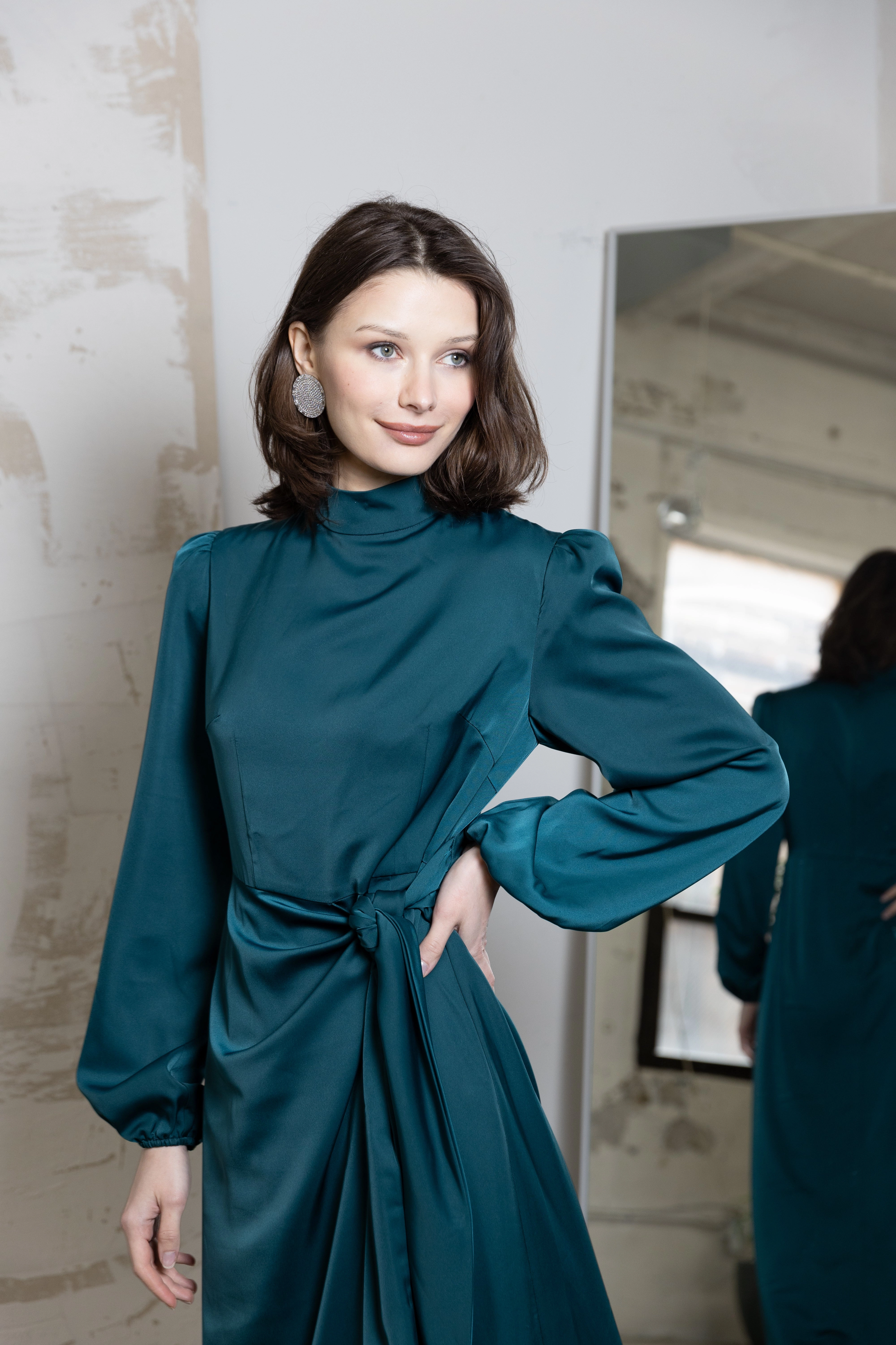 Fabianna Maxi Teal Seasonal Style Travel Friendly