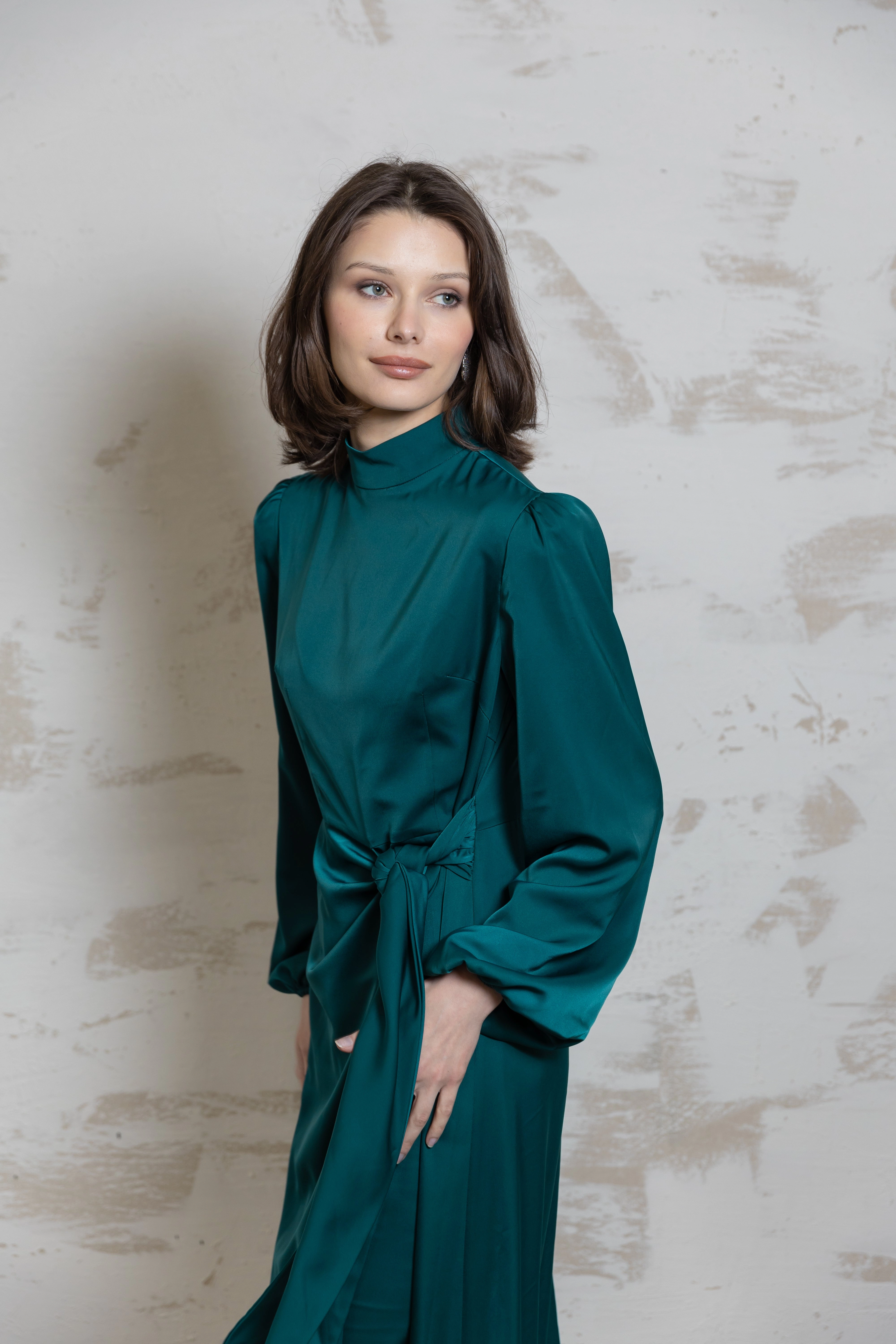 Fabianna Maxi Teal Lounge Vibes Bodycon Fit