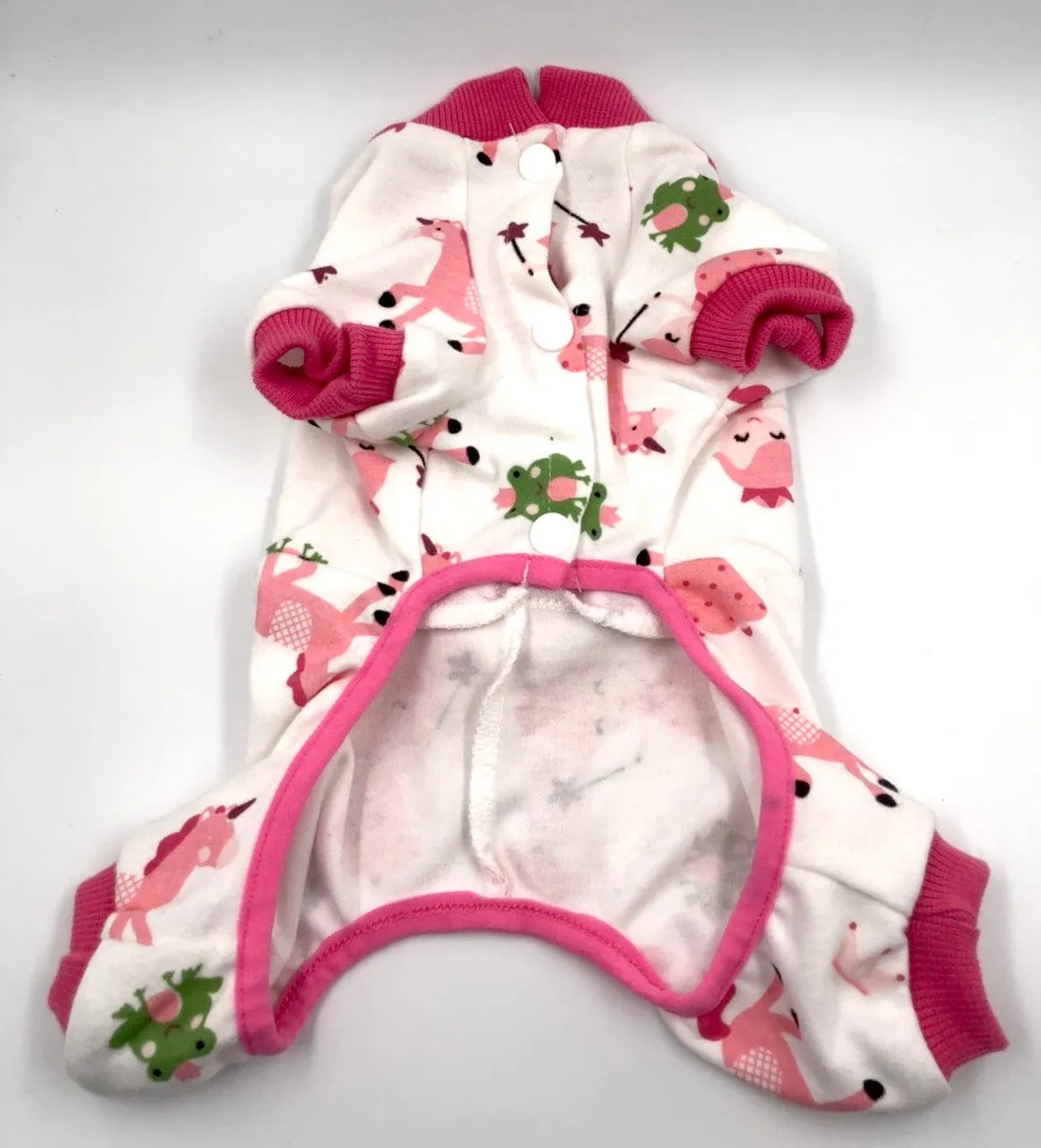 Button-Front Cotton Pajama