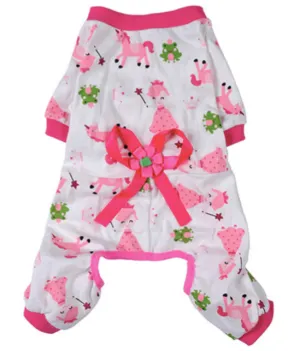Button-Front Cotton Pajama