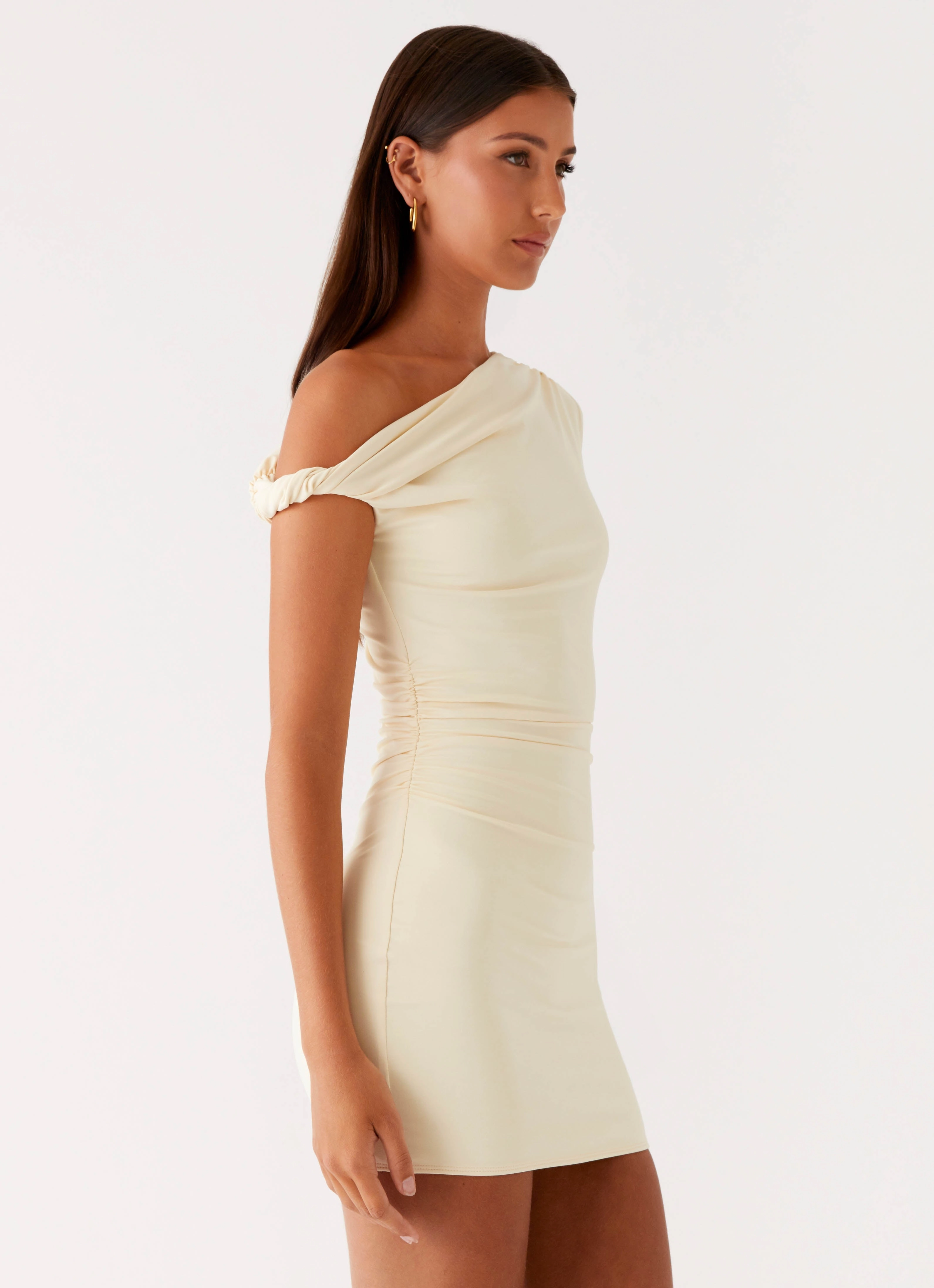 Day Magic Feminine Line Byron Mini Dress - Sunny Yellow
