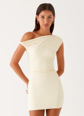 Byron Mini Dress - Sunny Yellow Daily Silhouette